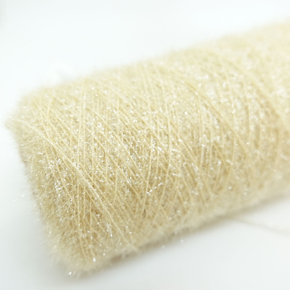 Sparkly Fancy Yarn - Champagne