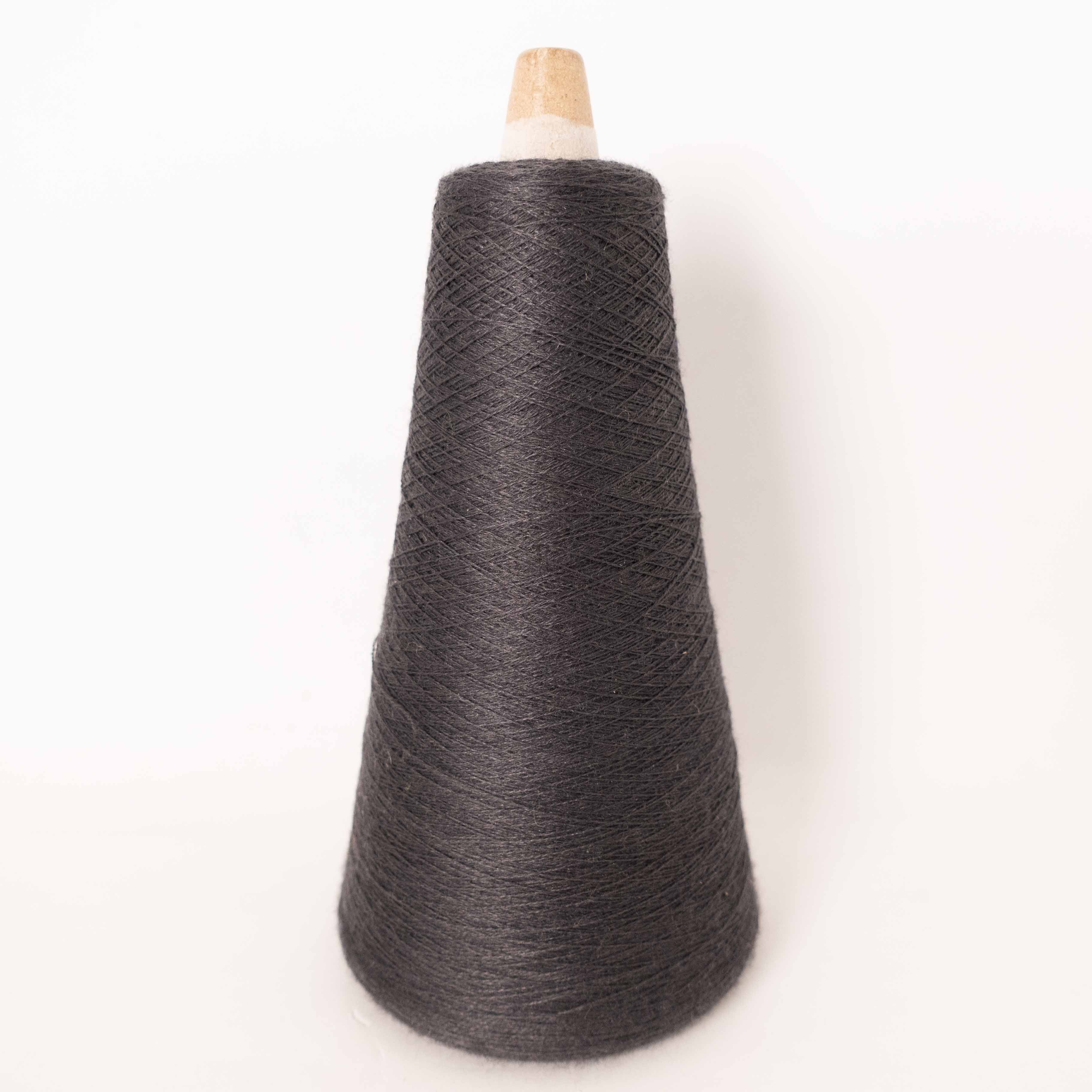 2/60 Silk-wool - charcoal