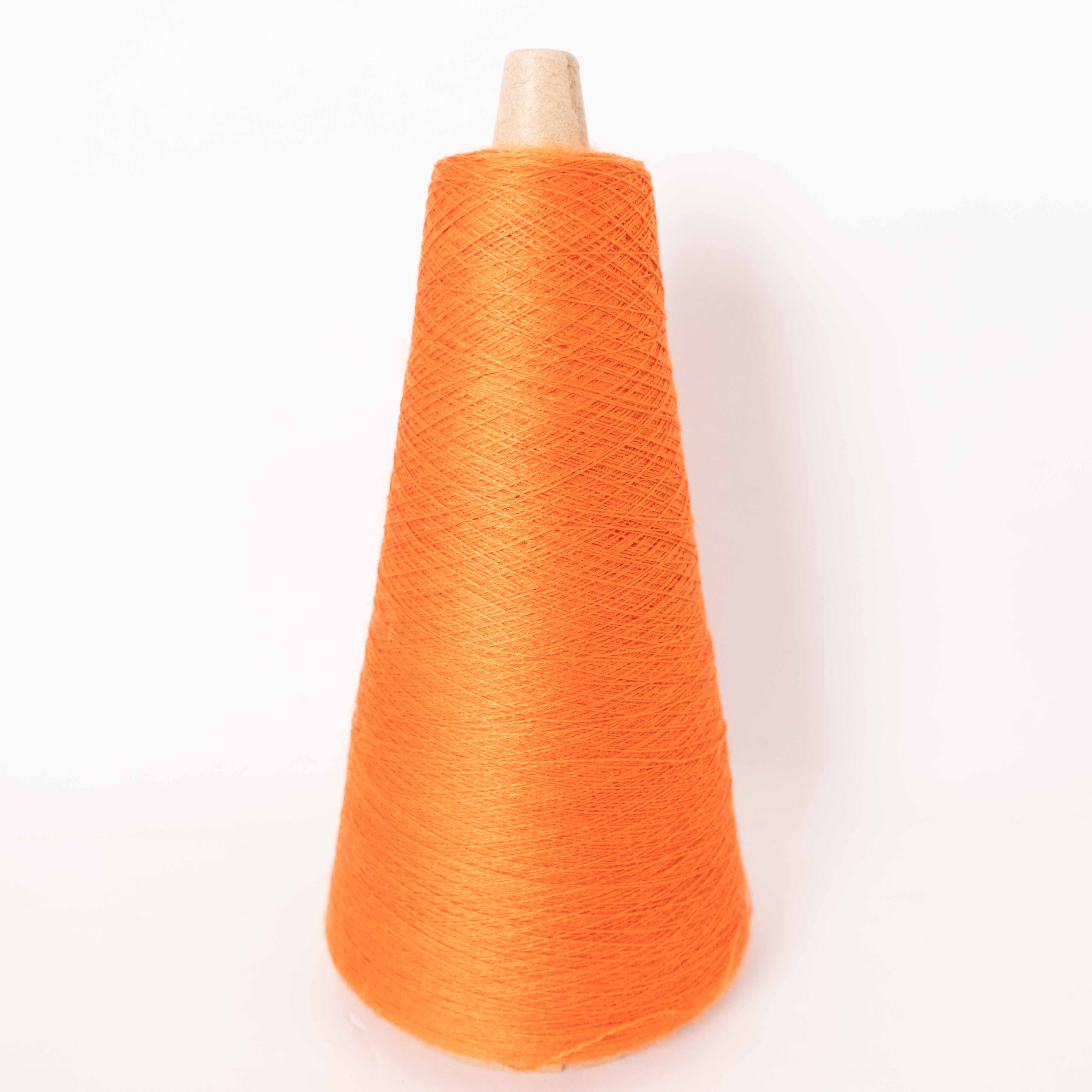 2/60 Silk-wool - orange