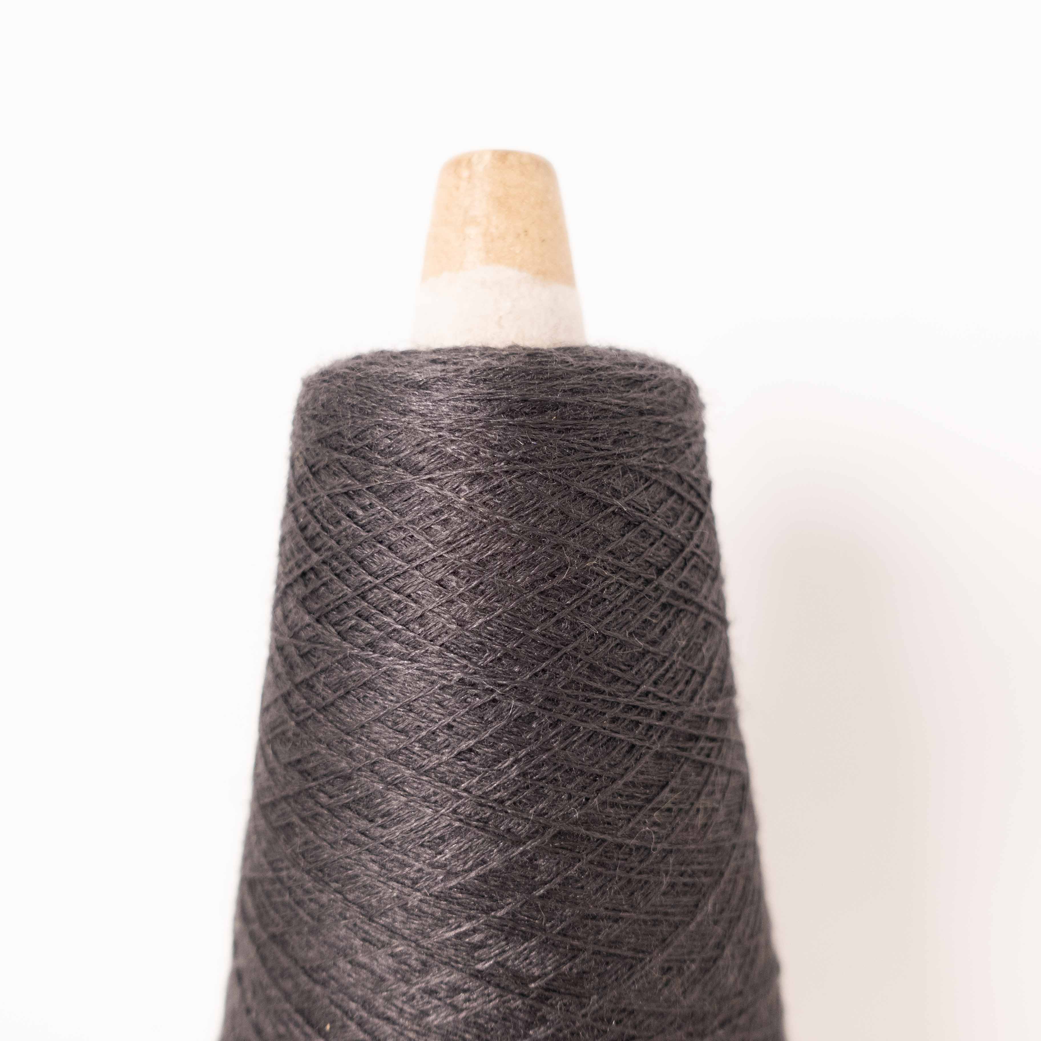 2/60 Silk-wool - charcoal