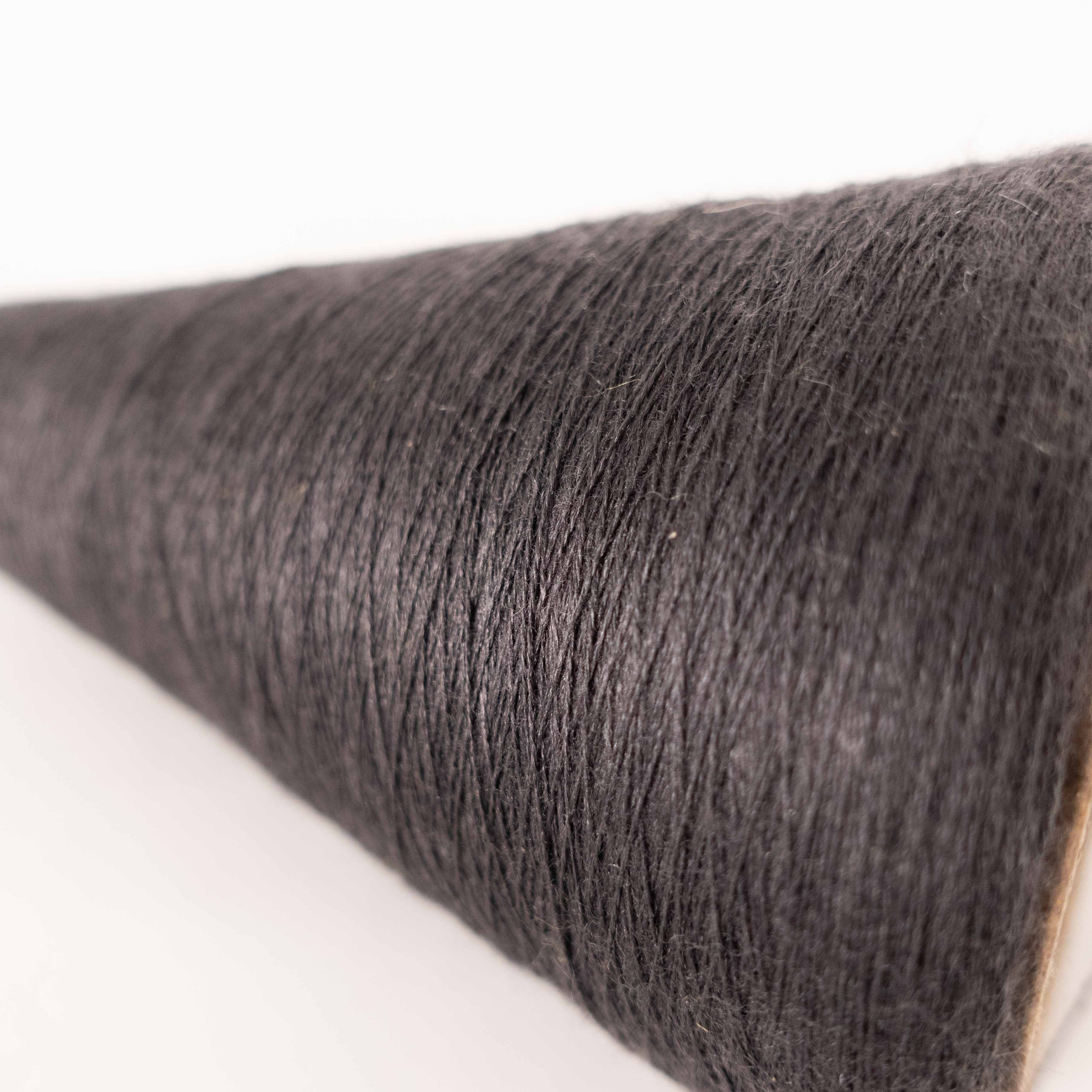 2/60 Silk-wool - charcoal