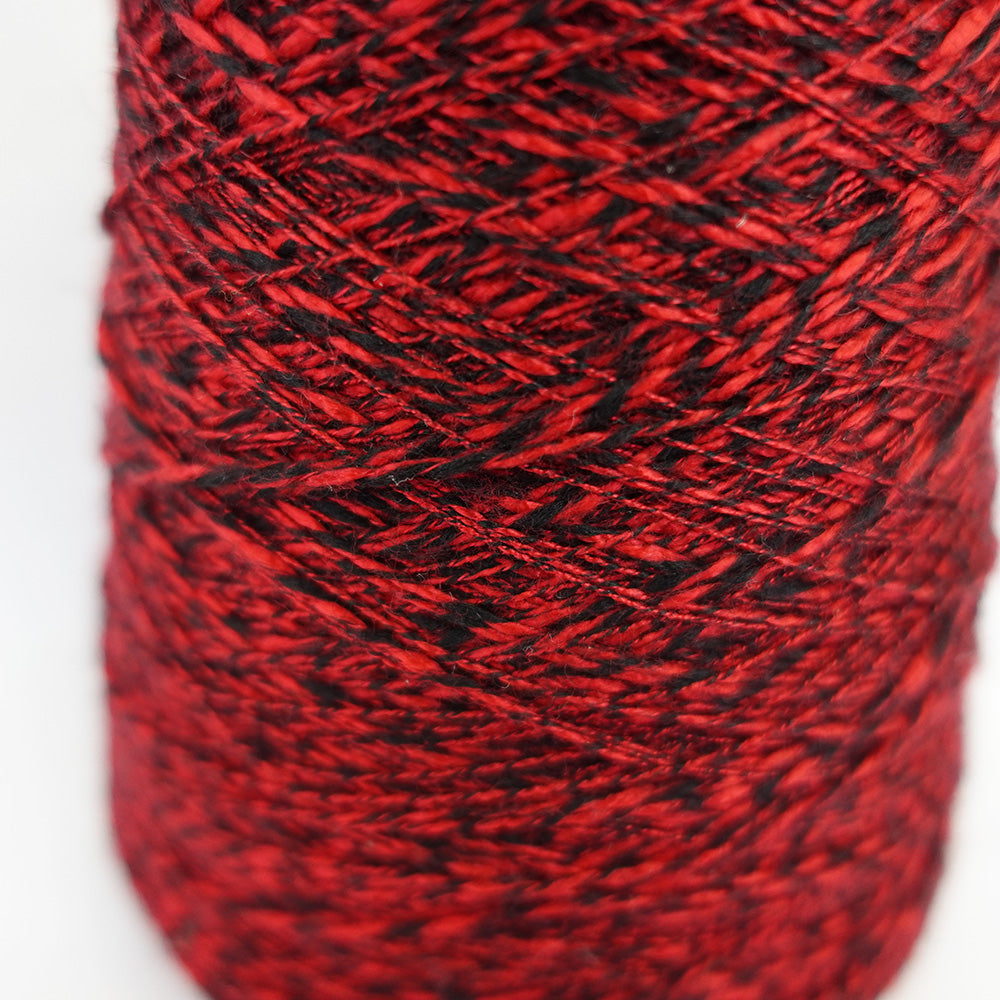 -mid project- 1/5 wool acrylic - red line