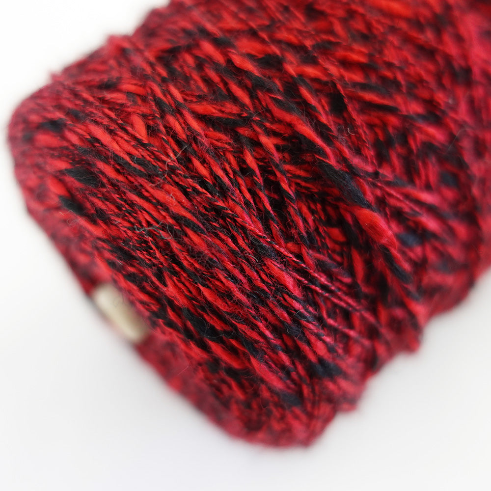 -mid project- 1/5 wool acrylic - red line