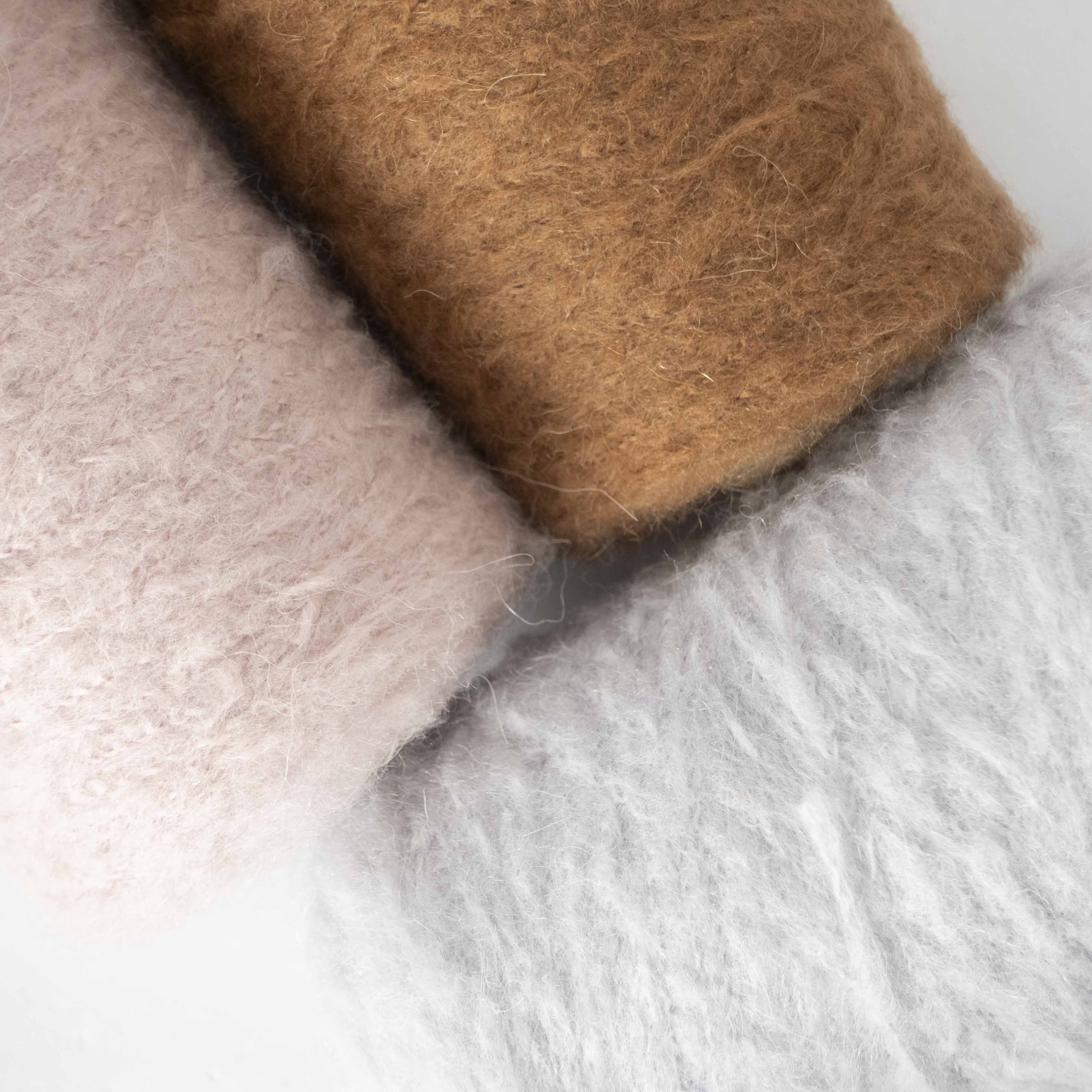 DELBA　デルバ　高級　ベビーアルパカ　イタリア製 mid project- 1/4.5 フラッフィーベビーアルパカ italy