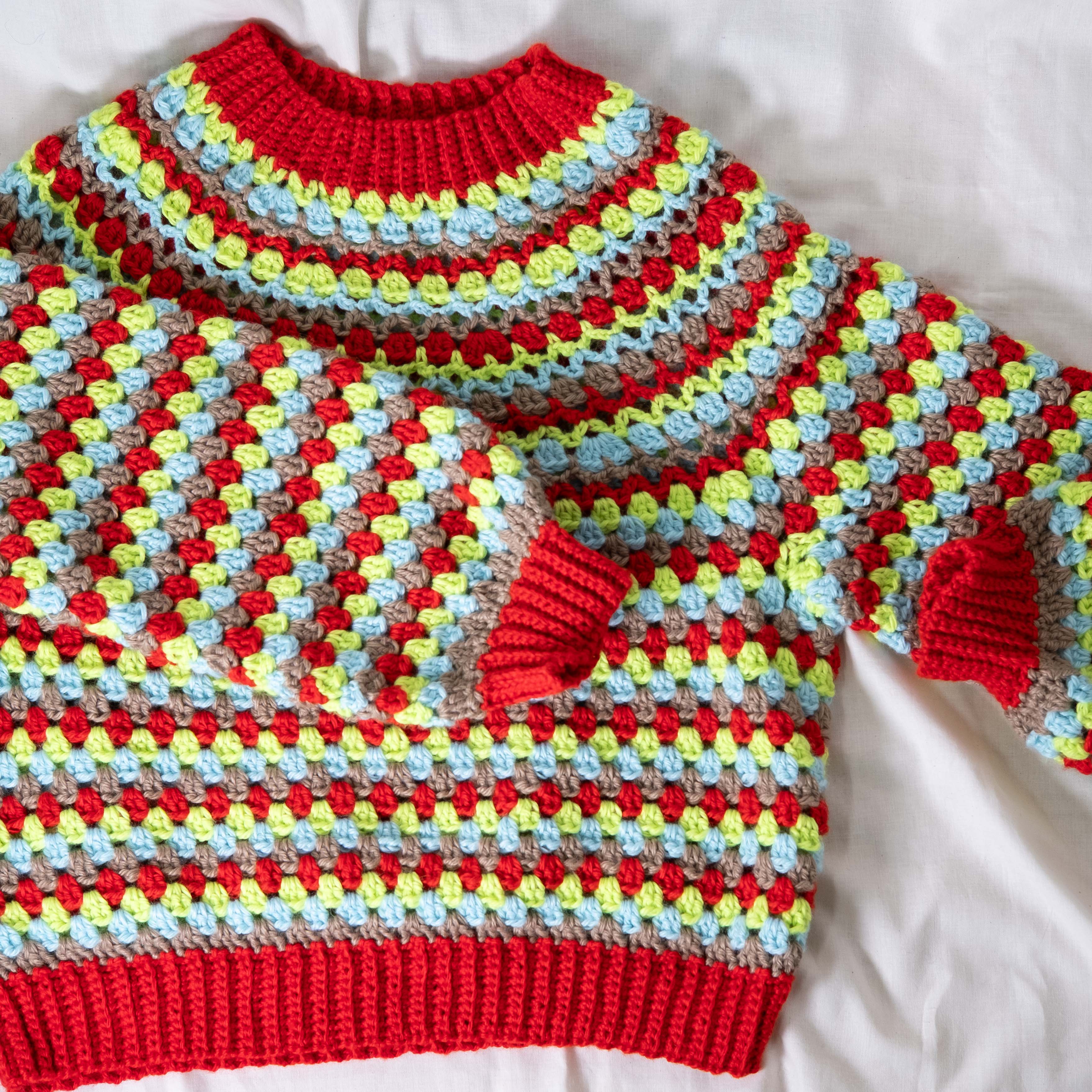 パターン】Snowdrop Sweater designed by 気分屋にっしぃ（スノー