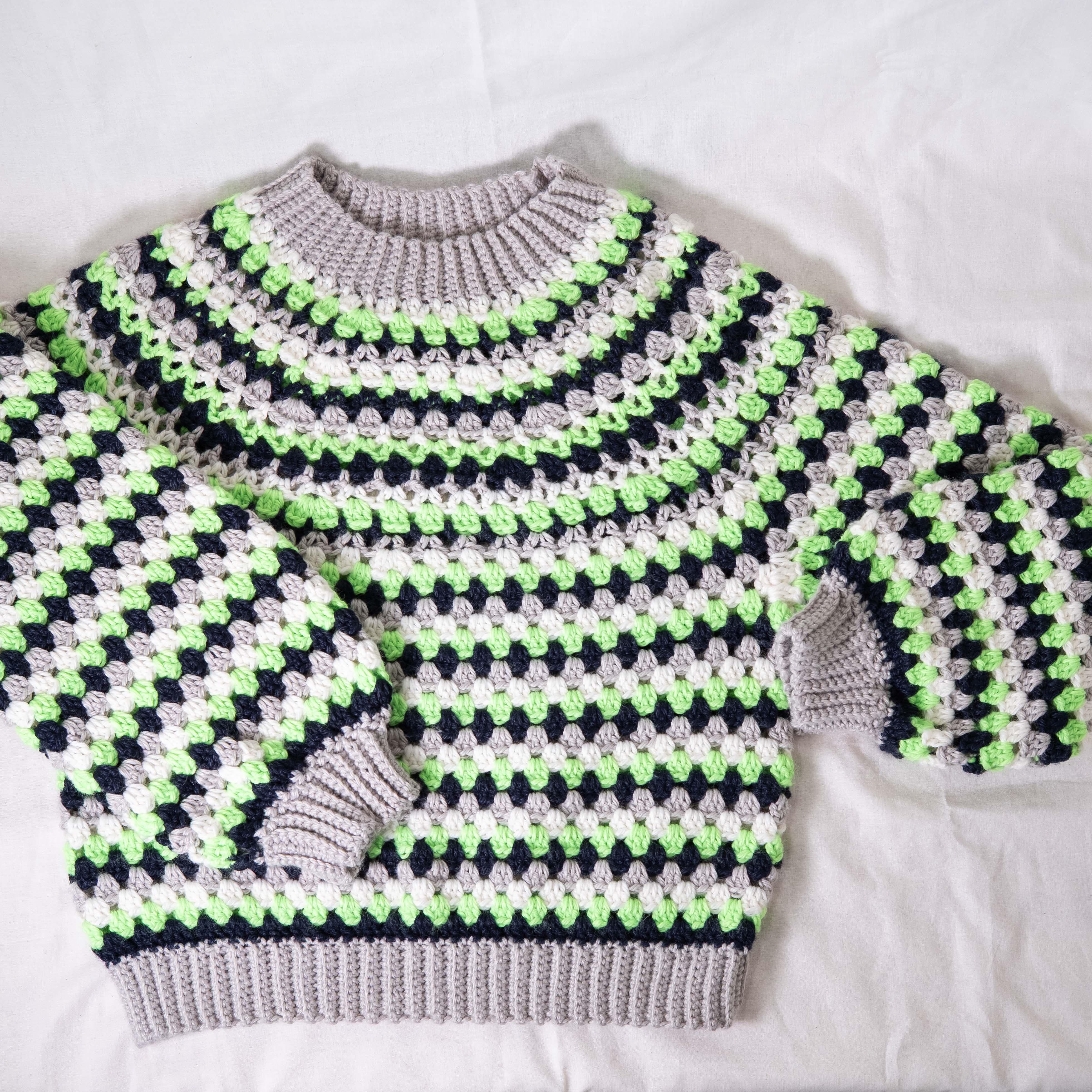 Pattern] Snowdrop Sweater designed by Kidukiya Nishi (Snowdrop Sweate