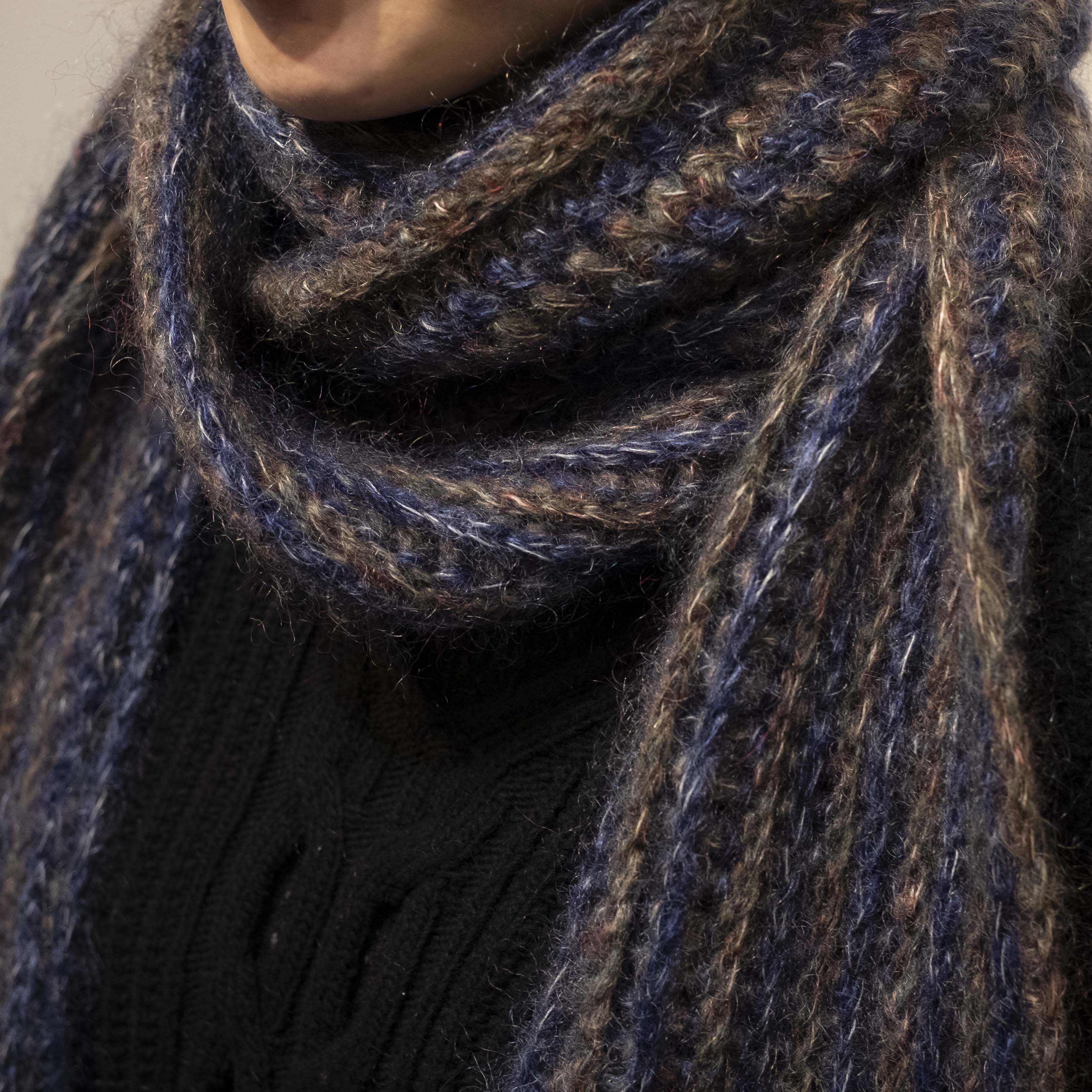 [Pattern] Rose Muffler [PDF]