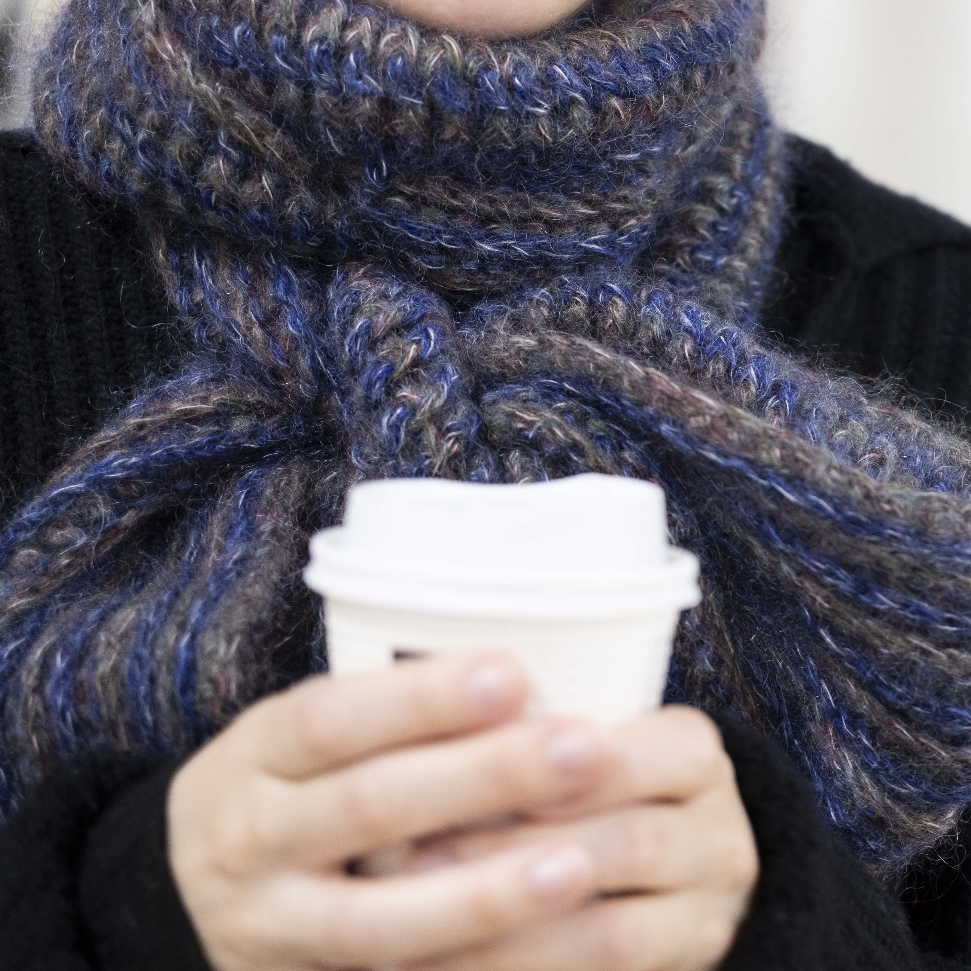 [Pattern] Rose Muffler [PDF]