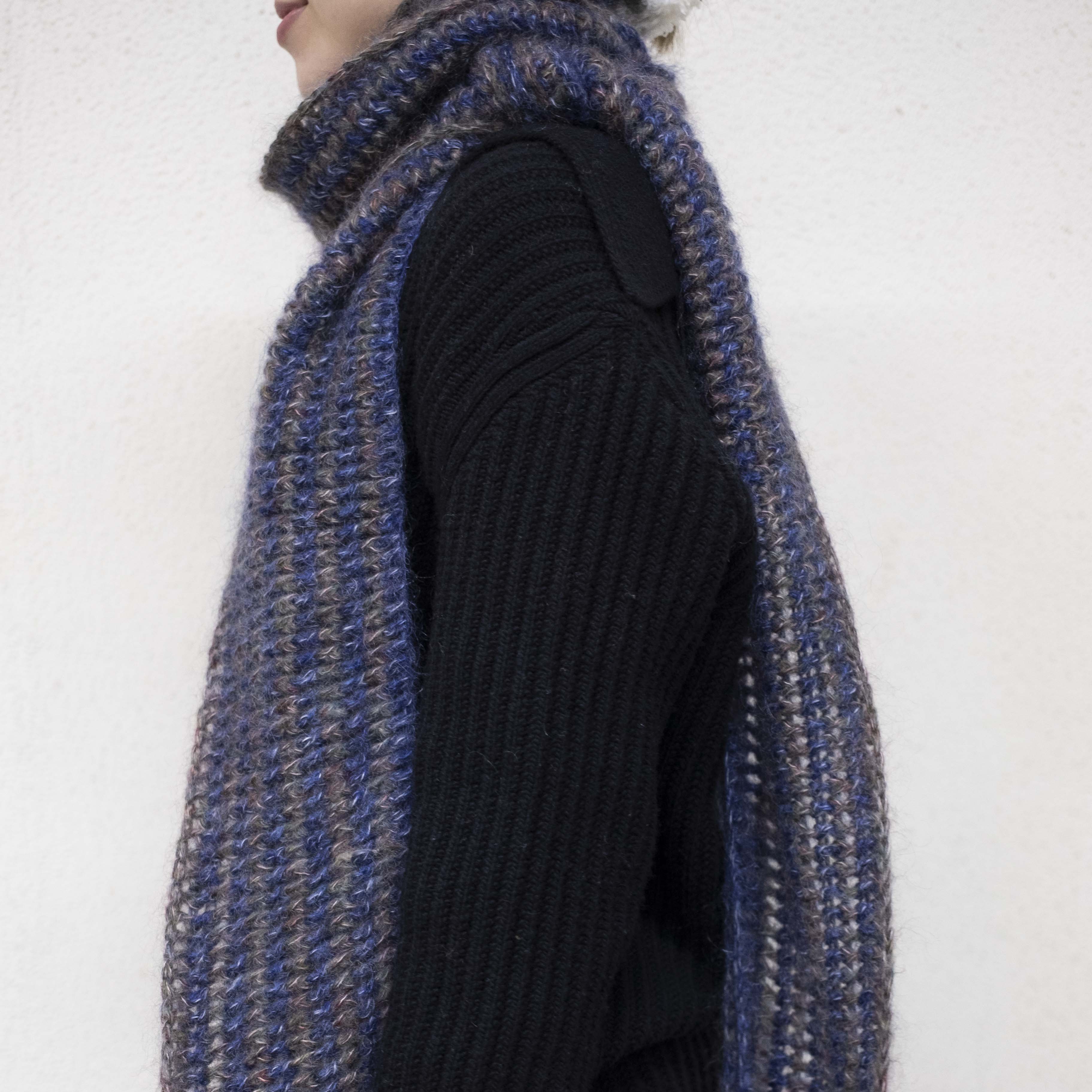 [Pattern] Rose Muffler [PDF]