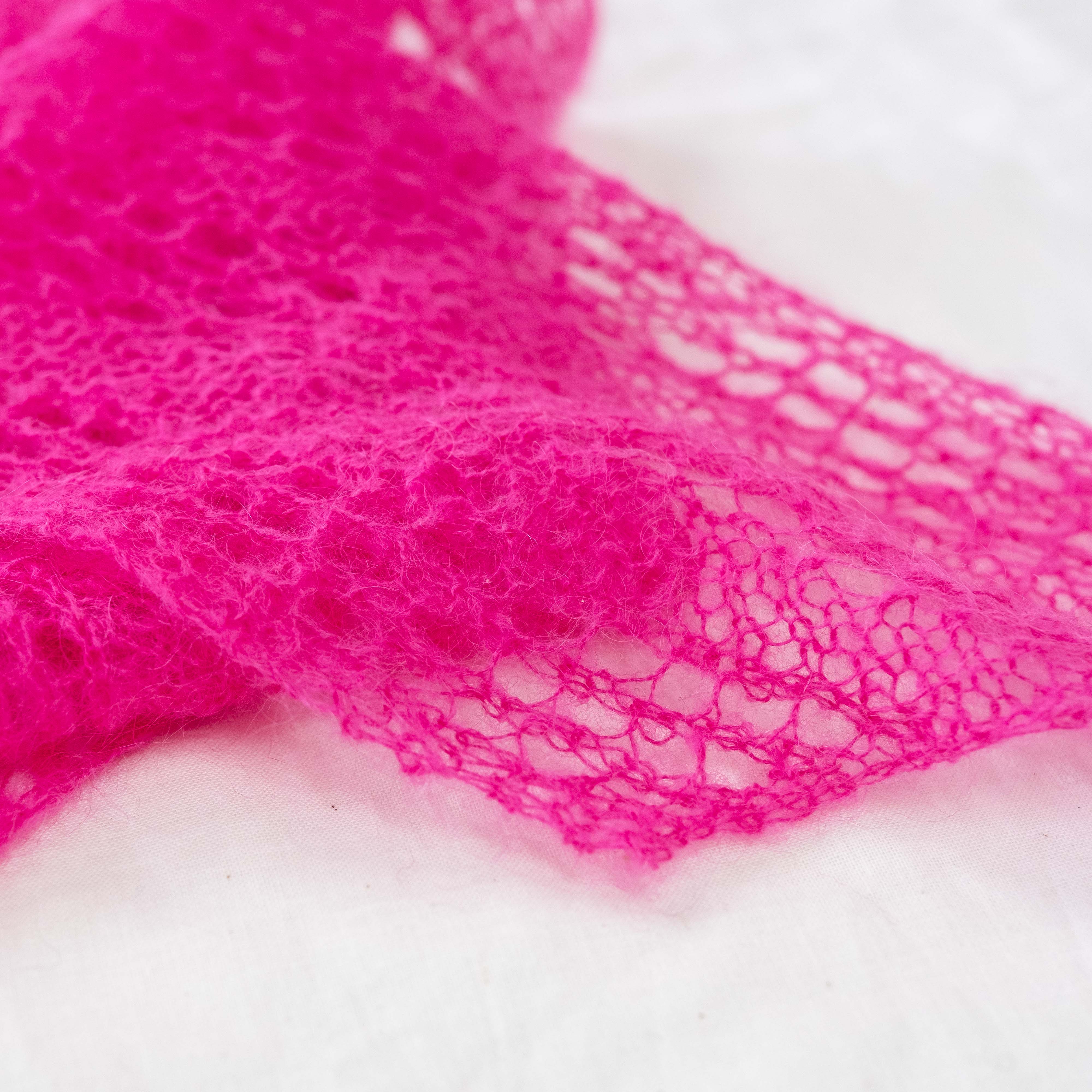 1月28日｜ande Nobu先生とFLUORITEで編む、こもれびスカーフワークショップ