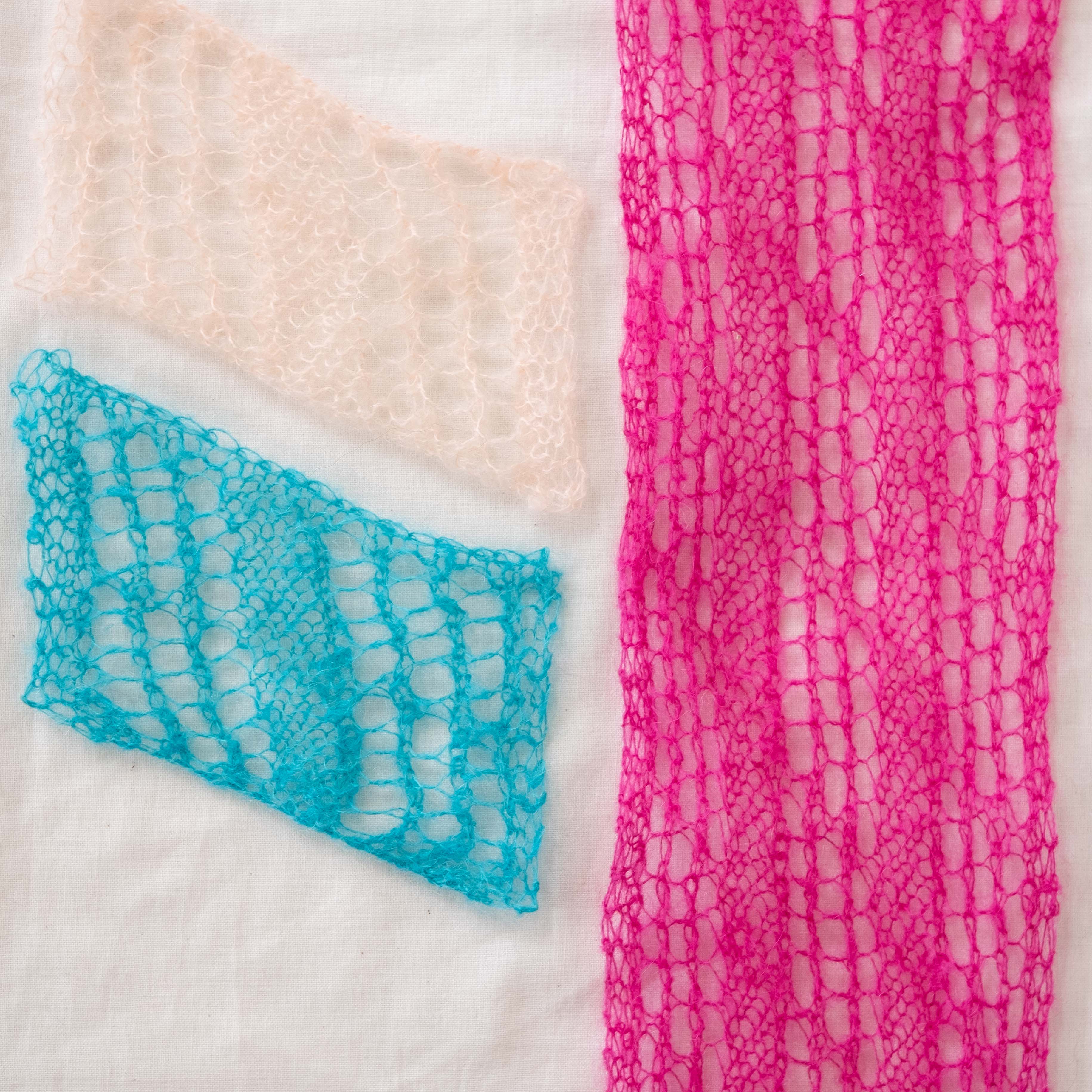 1月28日｜ande Nobu先生とFLUORITEで編む、こもれびスカーフワークショップ