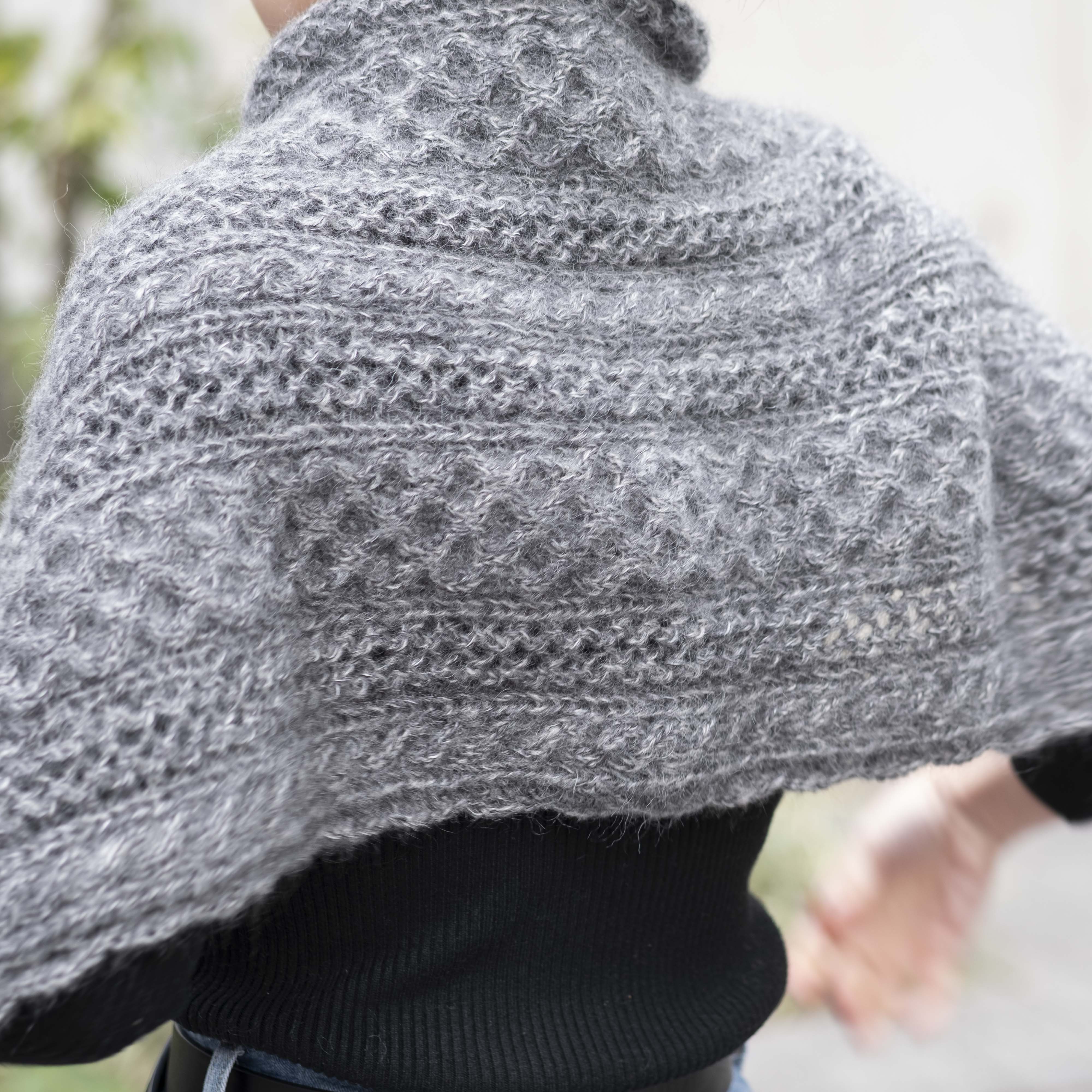 【パターン】モフモフ3wayショール designed by 小倉美帆【PDF】