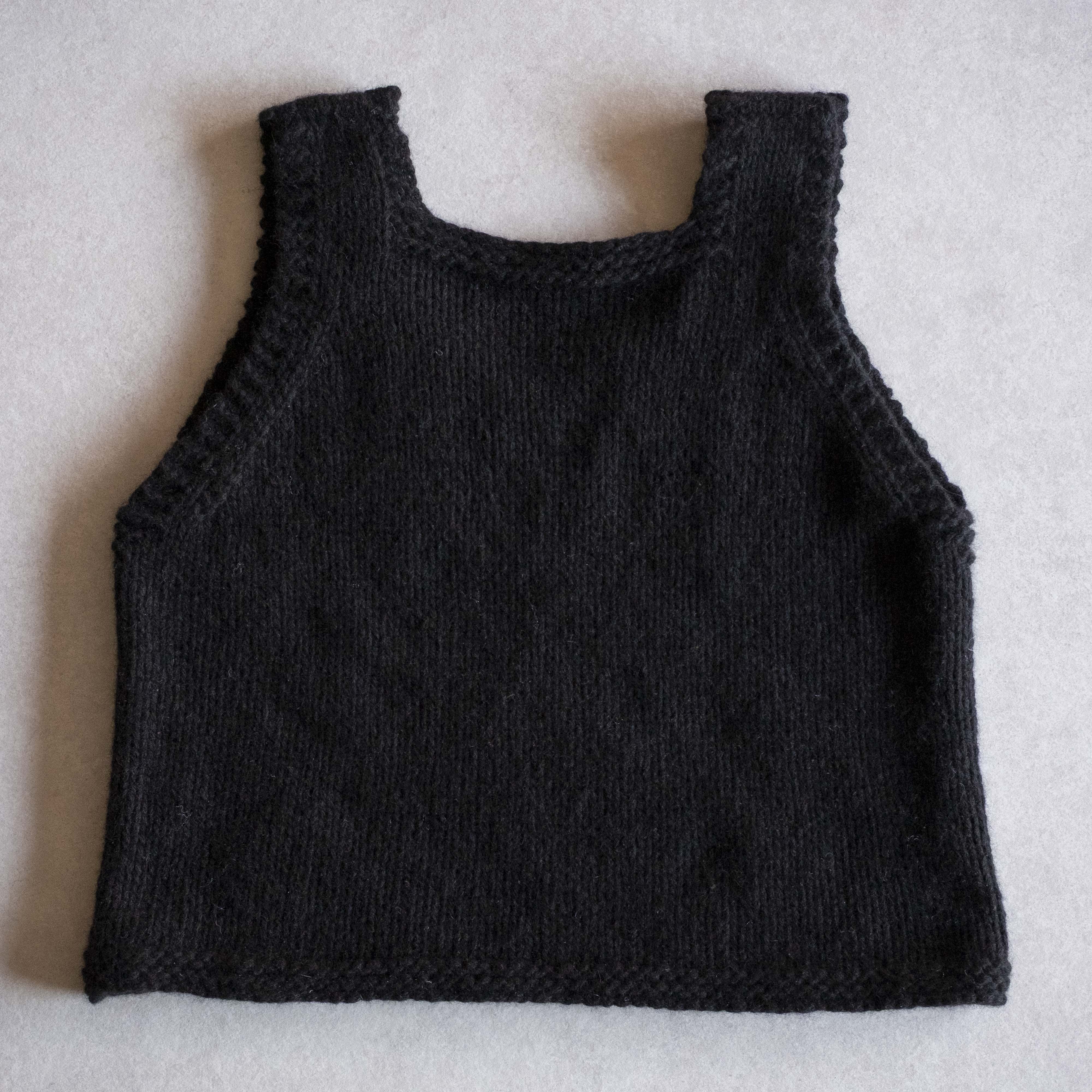 [Pattern] Vanilla V-neck Vest [PDF]