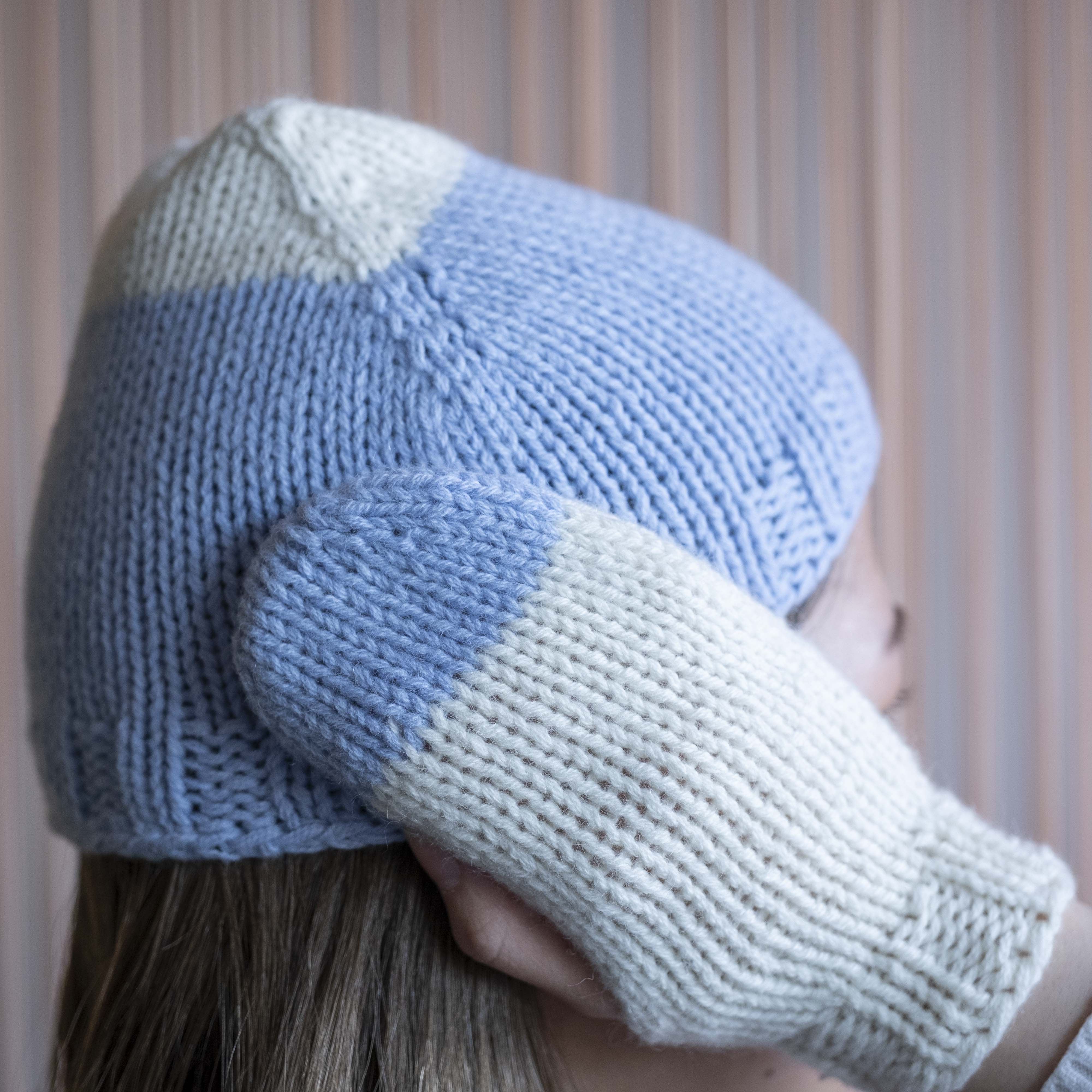 【パターン】Twin Peak Beanie（ツインピークビーニー）【PDF】