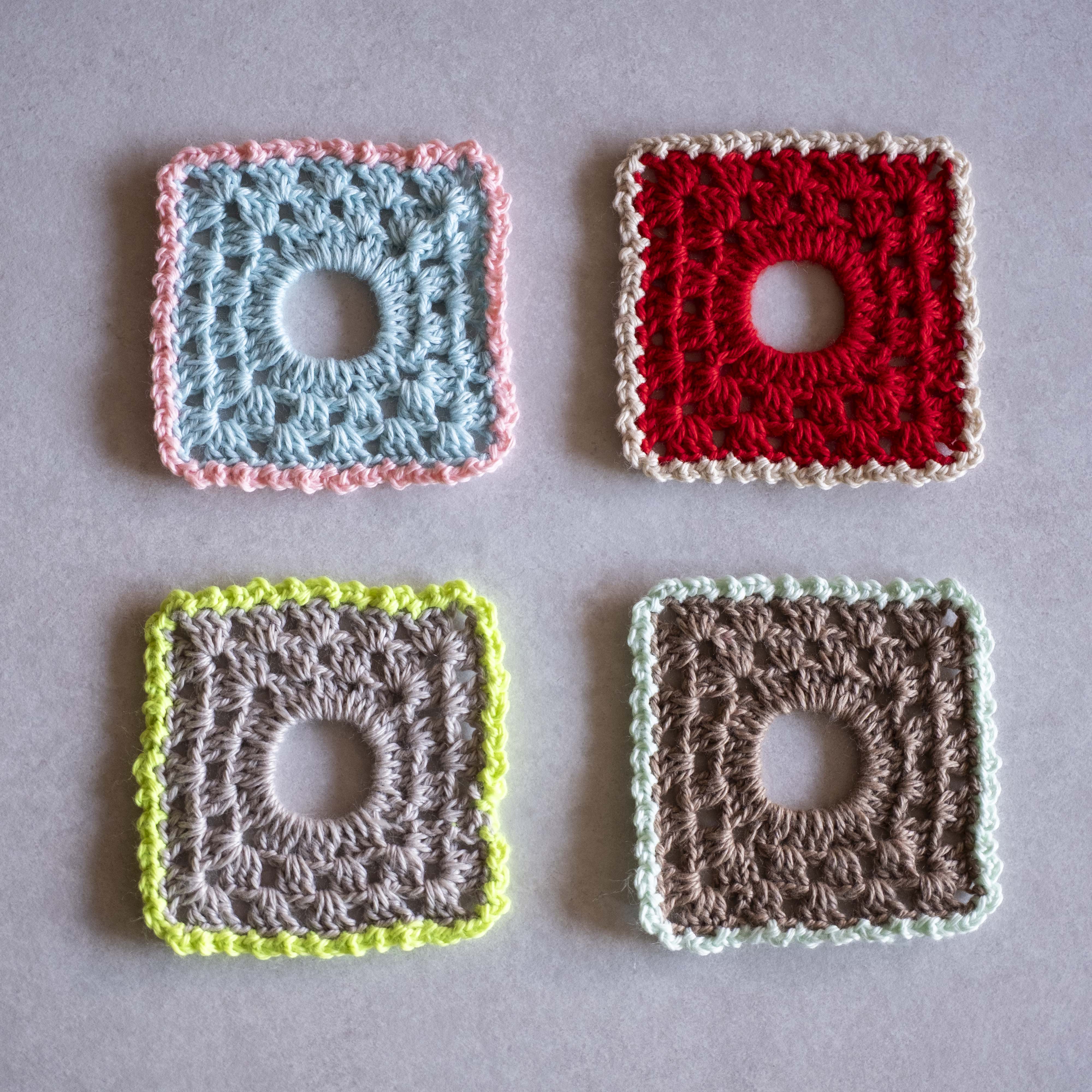 2月24日｜かぎ針編みの基本で編める！グラニースクエアシュシュWS@シブヤ手芸部（渋谷スクランブルスクエア9階）