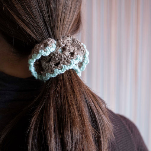 2月24日｜かぎ針編みの基本で編める！グラニースクエアシュシュWS@シブヤ手芸部（渋谷スクランブルスクエア9階）