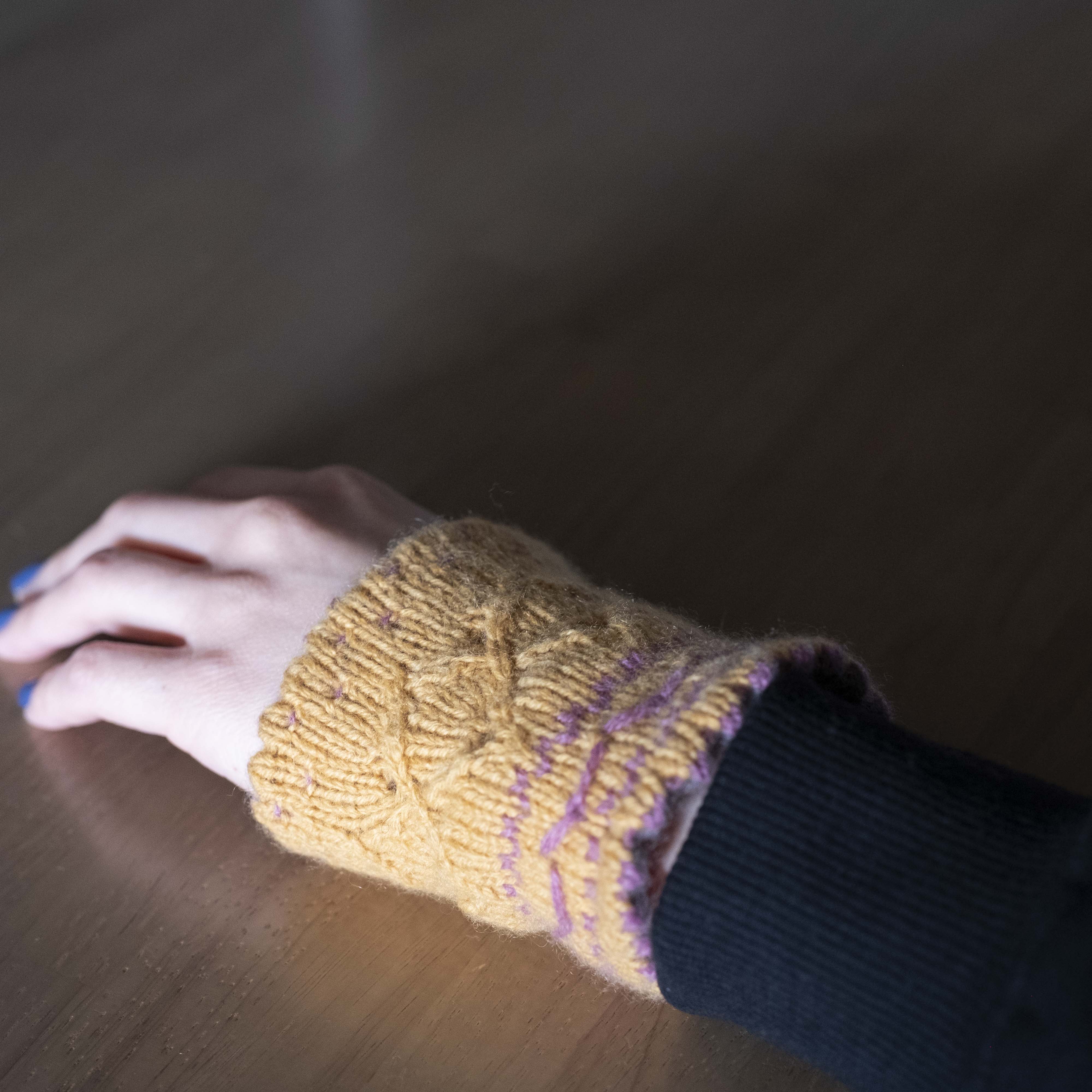 パターン】Vista Wrist Warmer（ビスタリストウォーマー） by Ayano