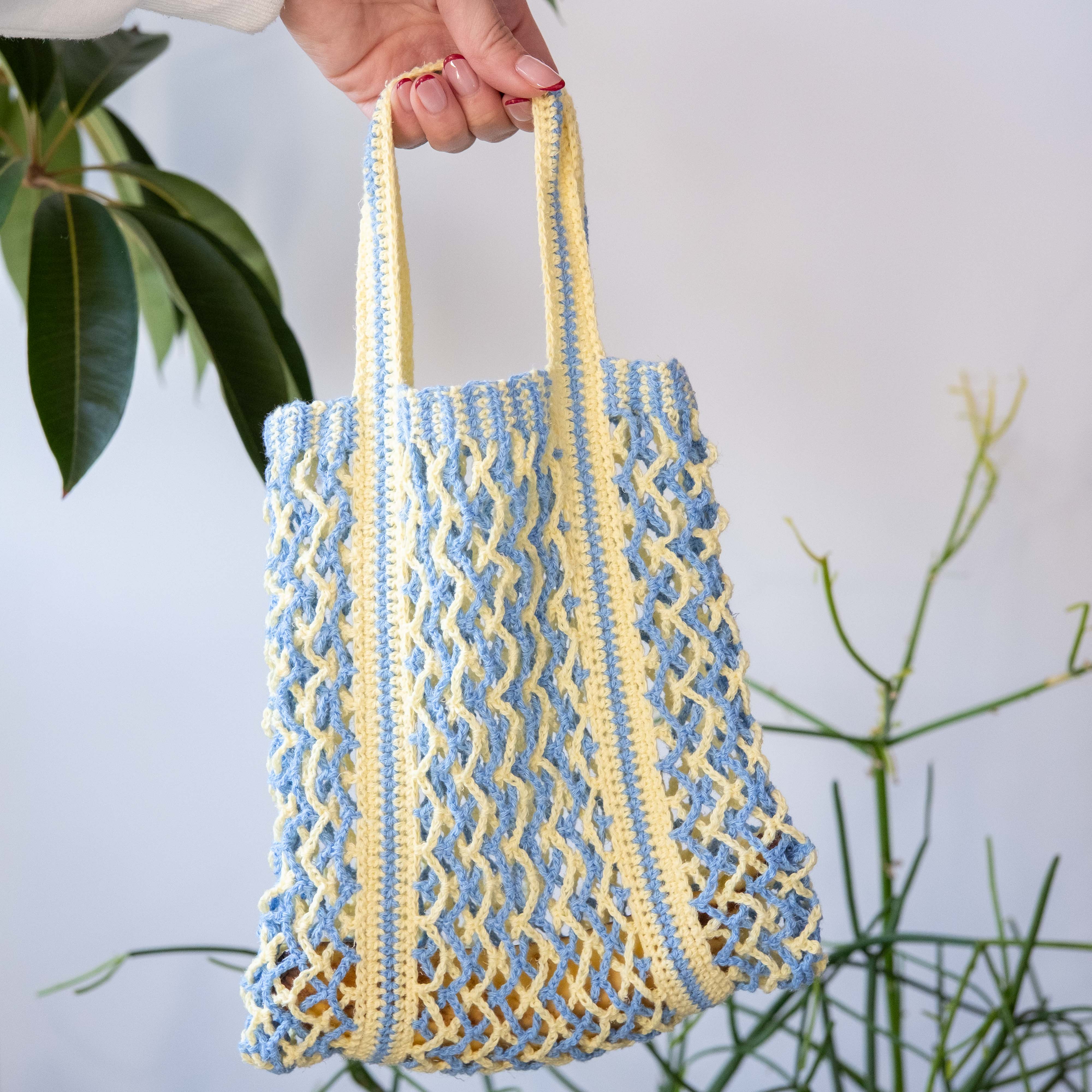 パターン】Wisteria Bag designed by 気分屋にっしぃ（バッグ）【PDF