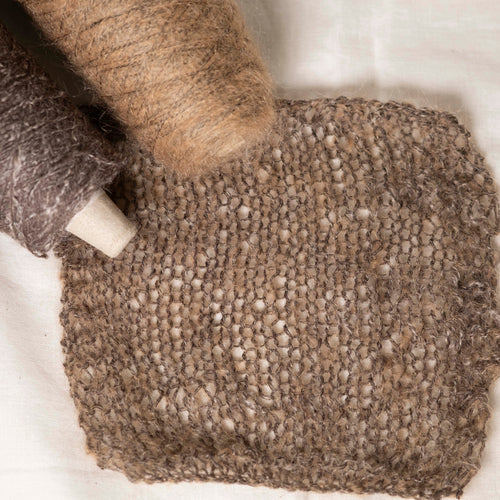 【カーディガンパターン無料】Heart – Espresso【セット】