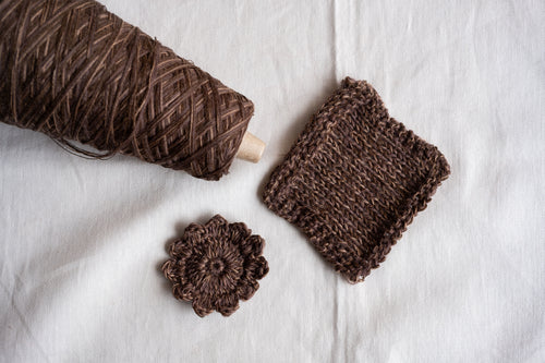 [Wa Asobi] Brown Sugar (medium thickness, spring/summer material) (ITORICOT Concept Yarn)