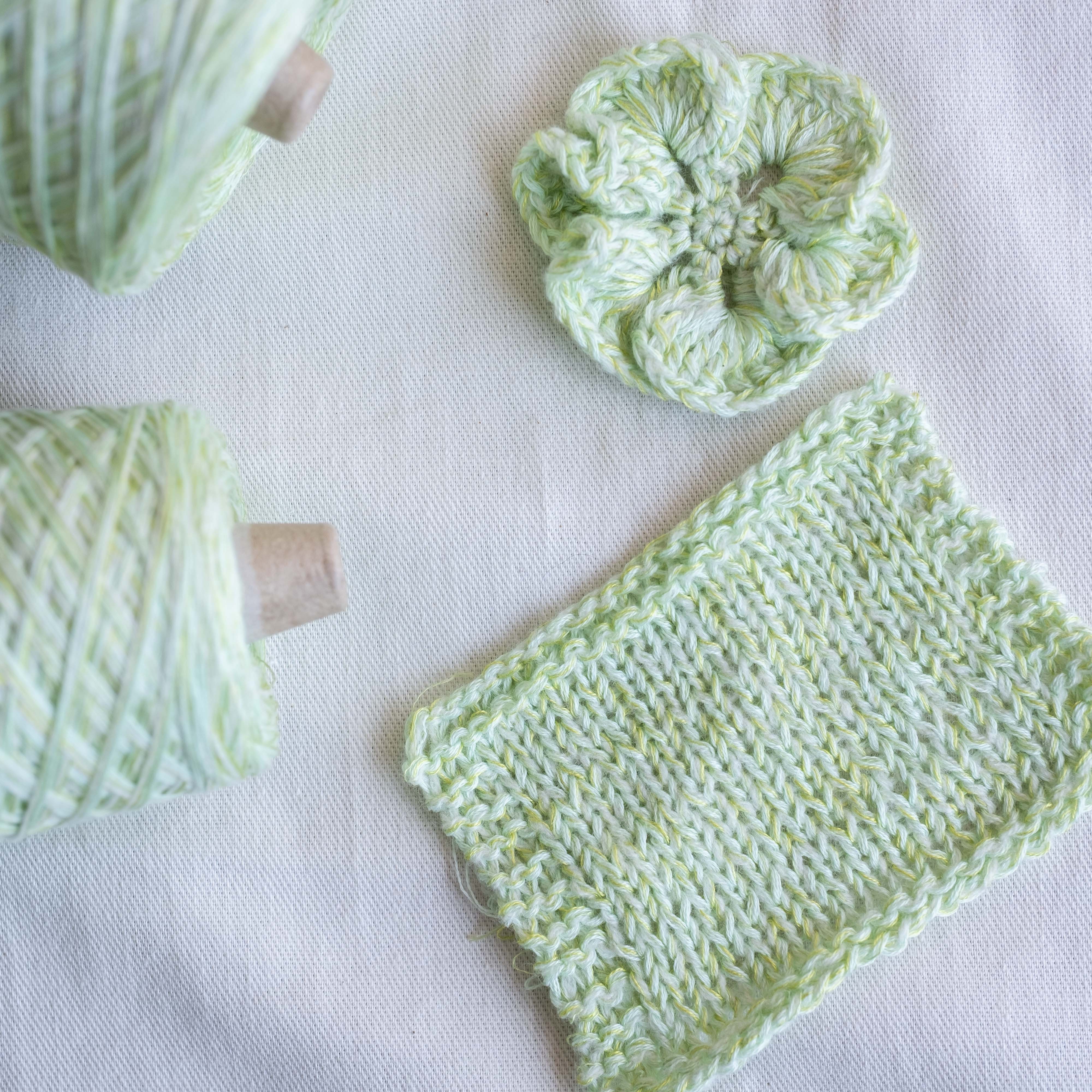 [Leaf Symphony] Citrus March (fine cotton/silk blend) (ITORICOT Concept Yarn)