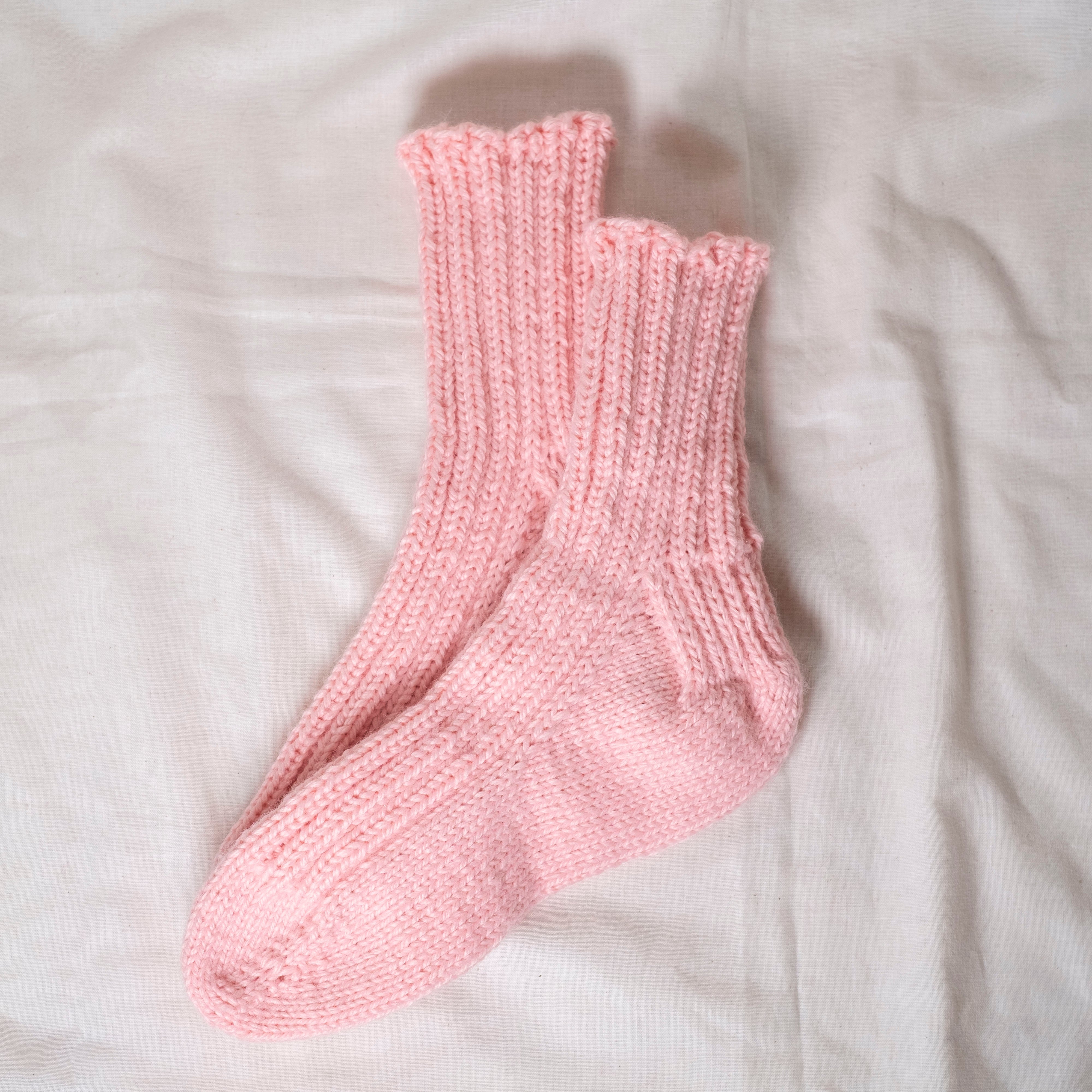 1月開催｜文章パターンで編む！はじめての靴下編み（定期開催）