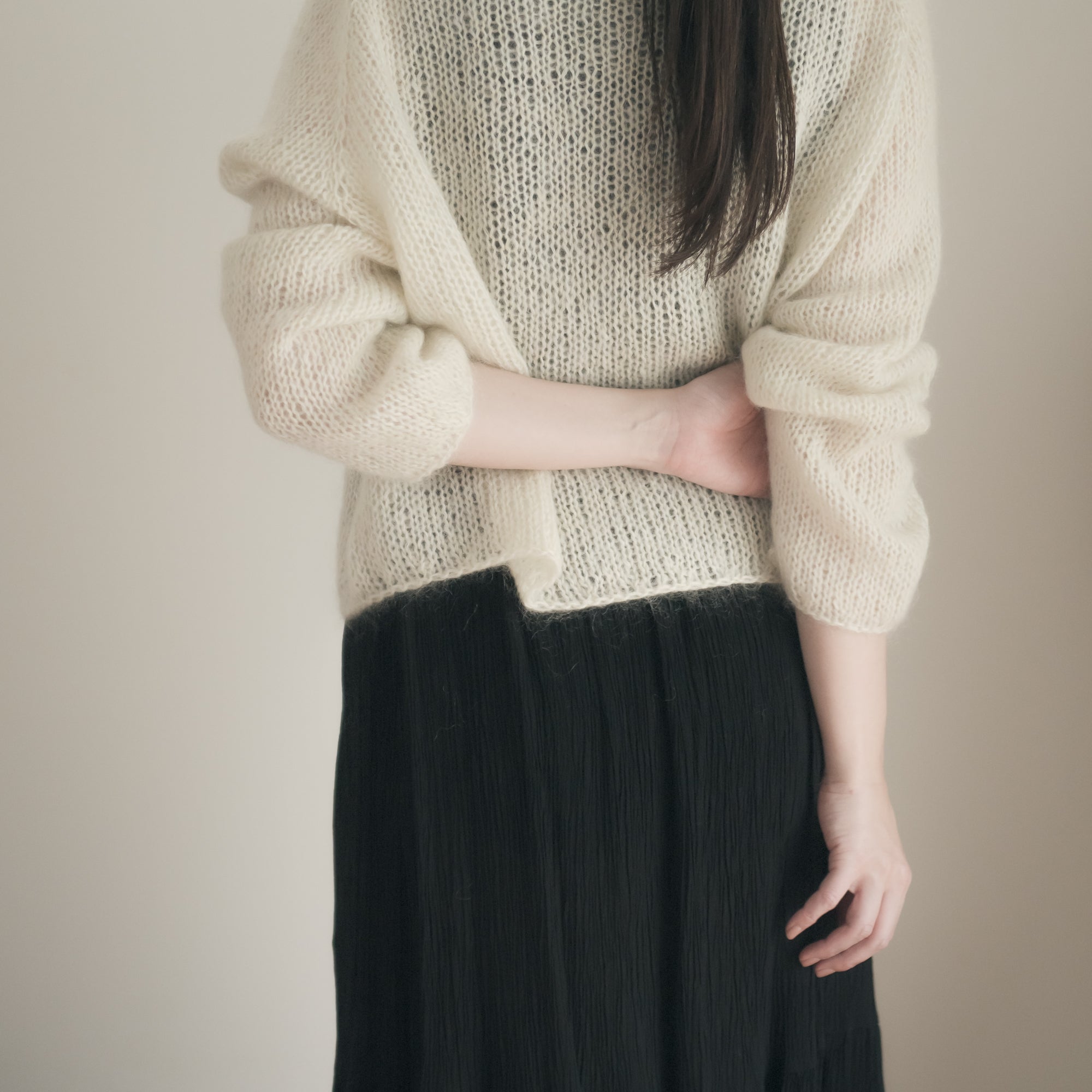 [Text pattern] LONNA SWEATER designed by lumikka [PDF]