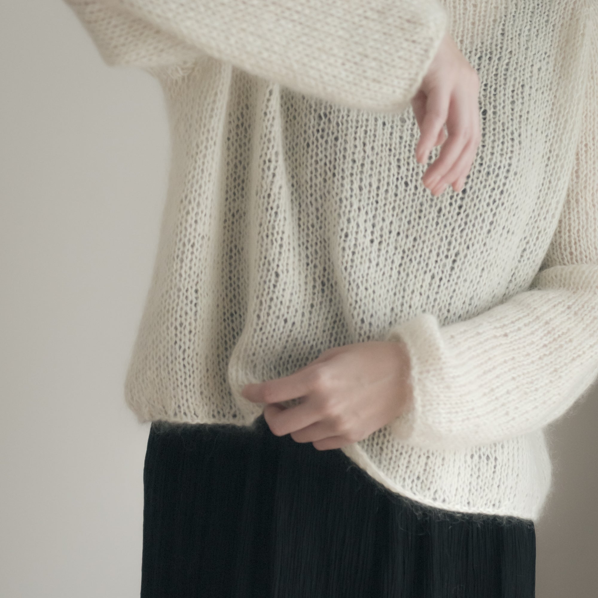 [Text pattern] LONNA SWEATER designed by lumikka [PDF]