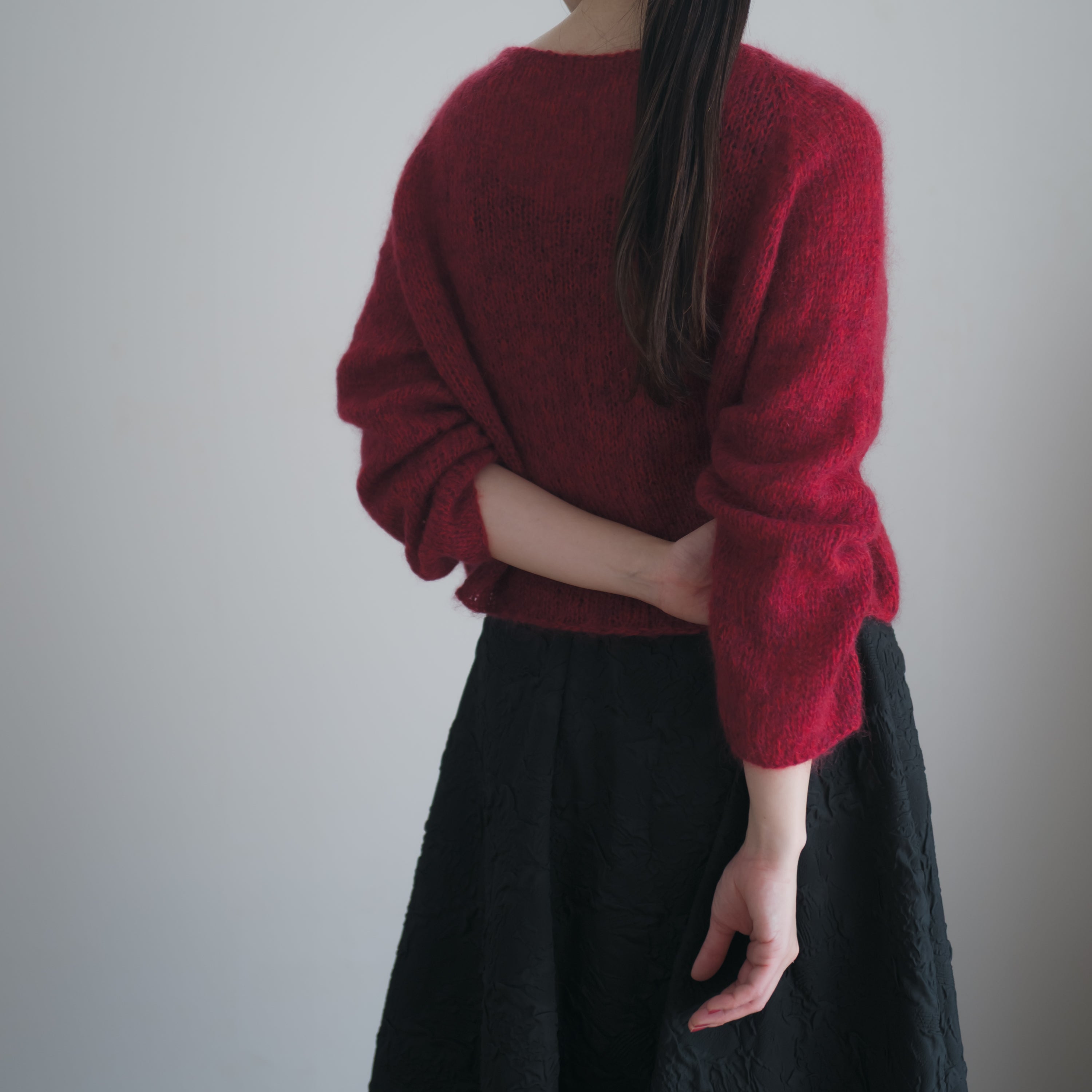 [Text pattern] LONNA SWEATER designed by lumikka [PDF]