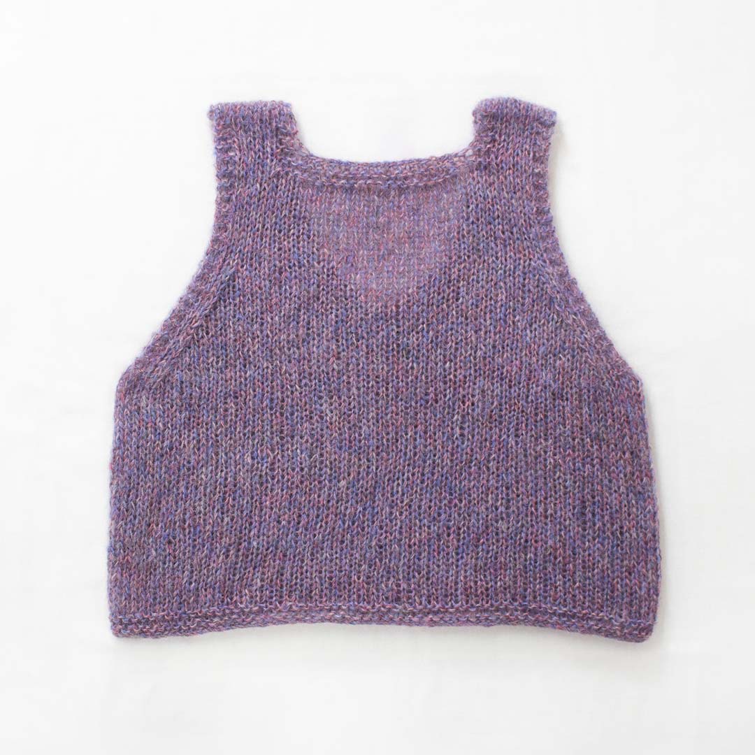 【KID MOHAIR 5フェア】Vanilla V-neck Vest セット