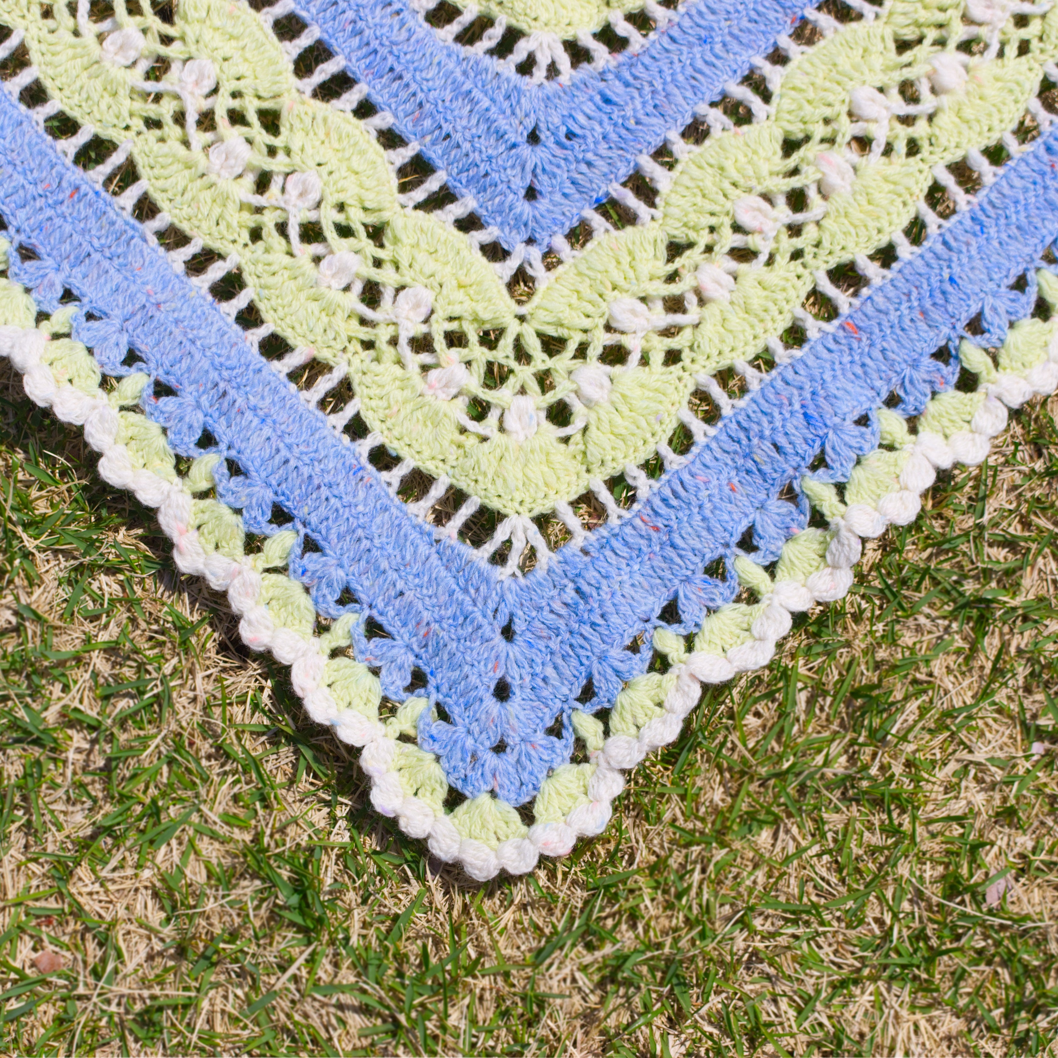 【パターン】Hiroka Shawl designed by 笠石あき（ヒロカショール）【PDF】