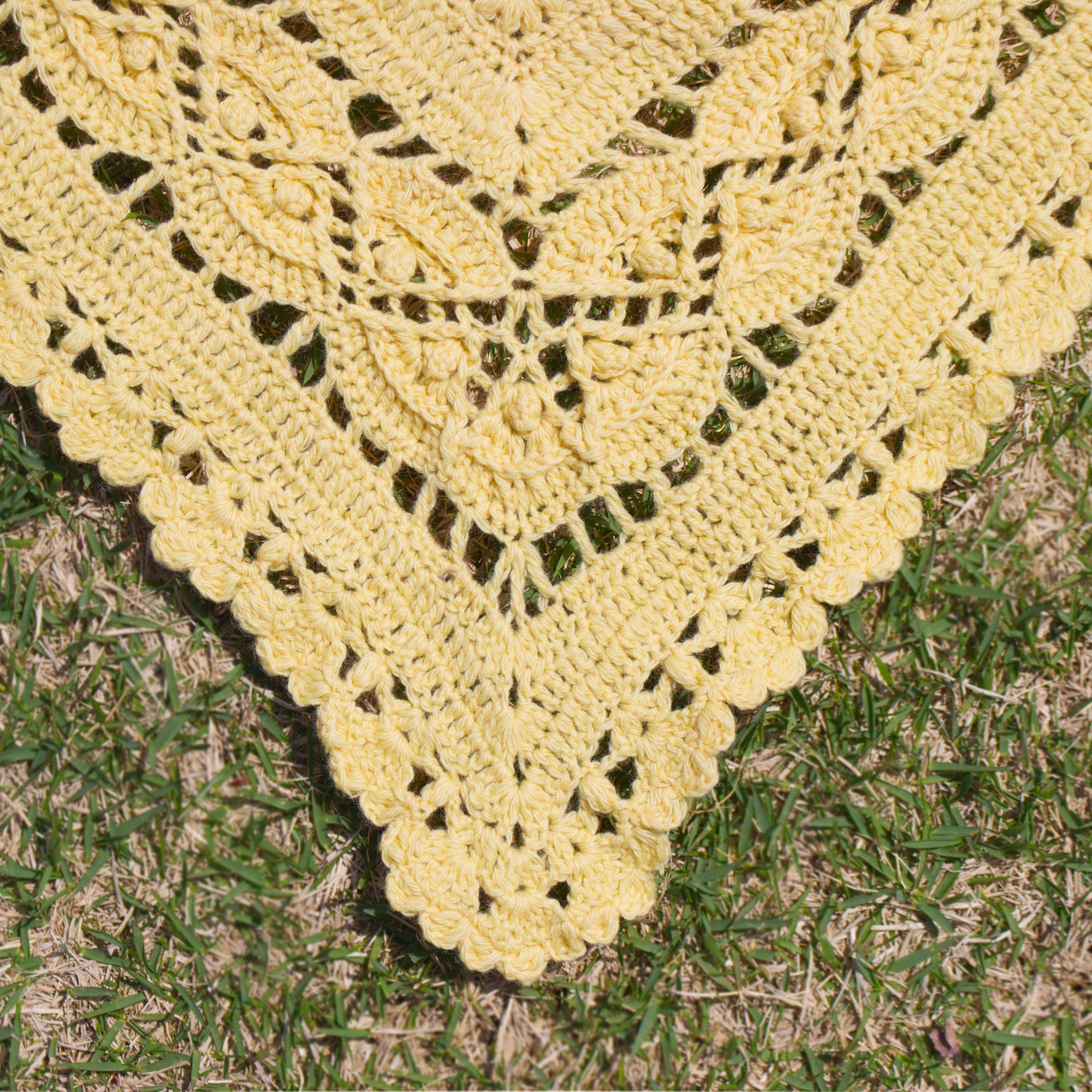 【パターン】Hiroka Shawl designed by 笠石あき（ヒロカショール）【PDF】