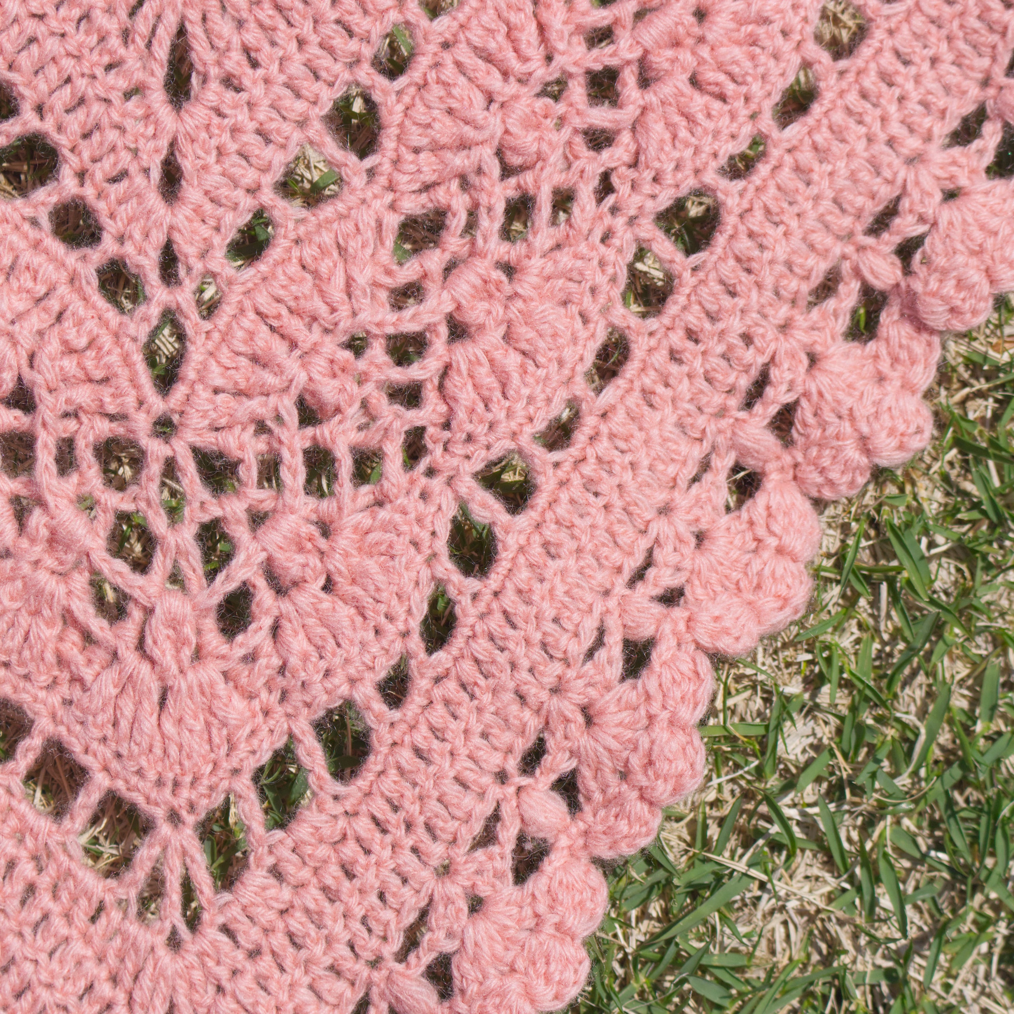 【パターン】Hiroka Shawl designed by 笠石あき（ヒロカショール）【PDF】