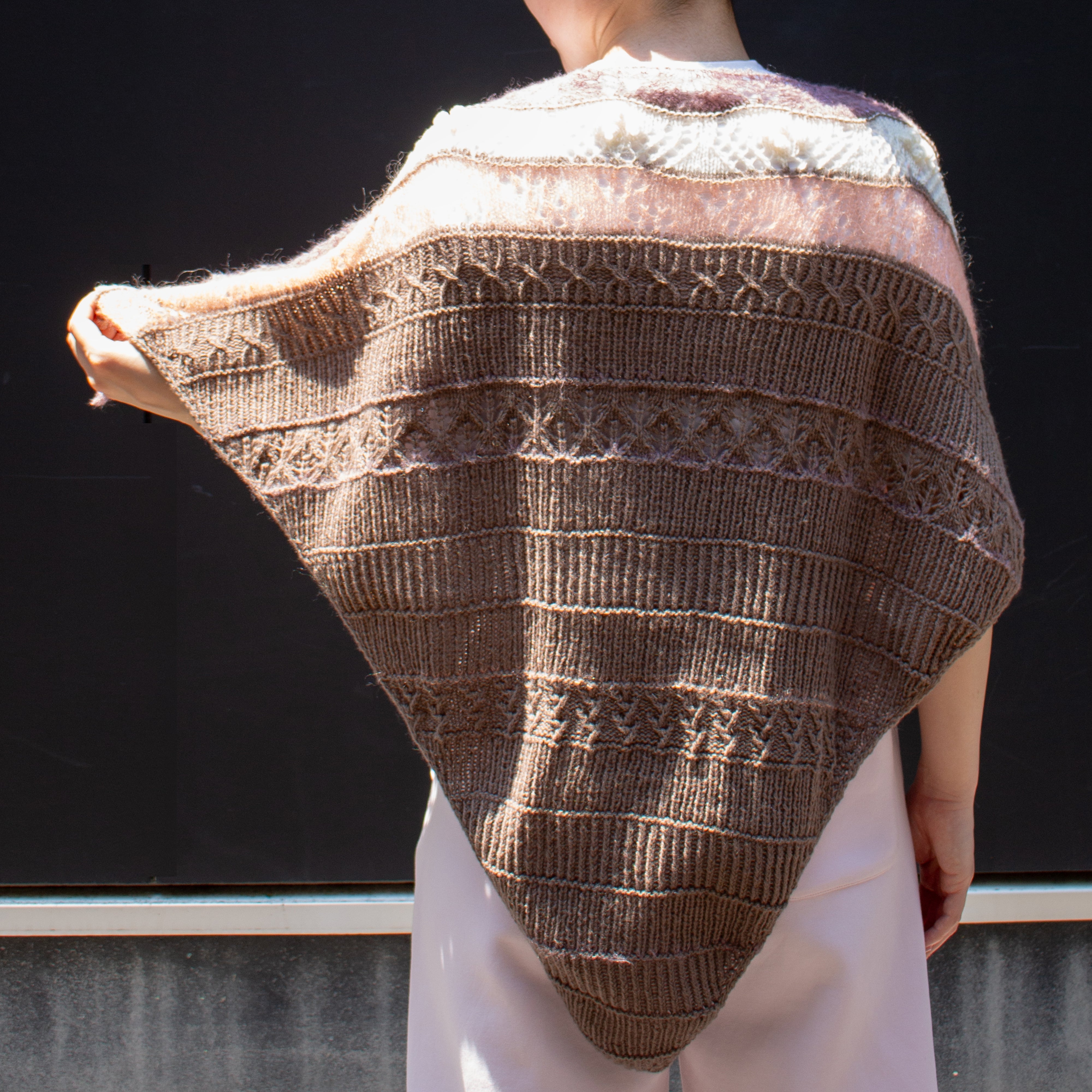 [Kit] Palette Bouquet Shawl Kit by Akane F [WARM]