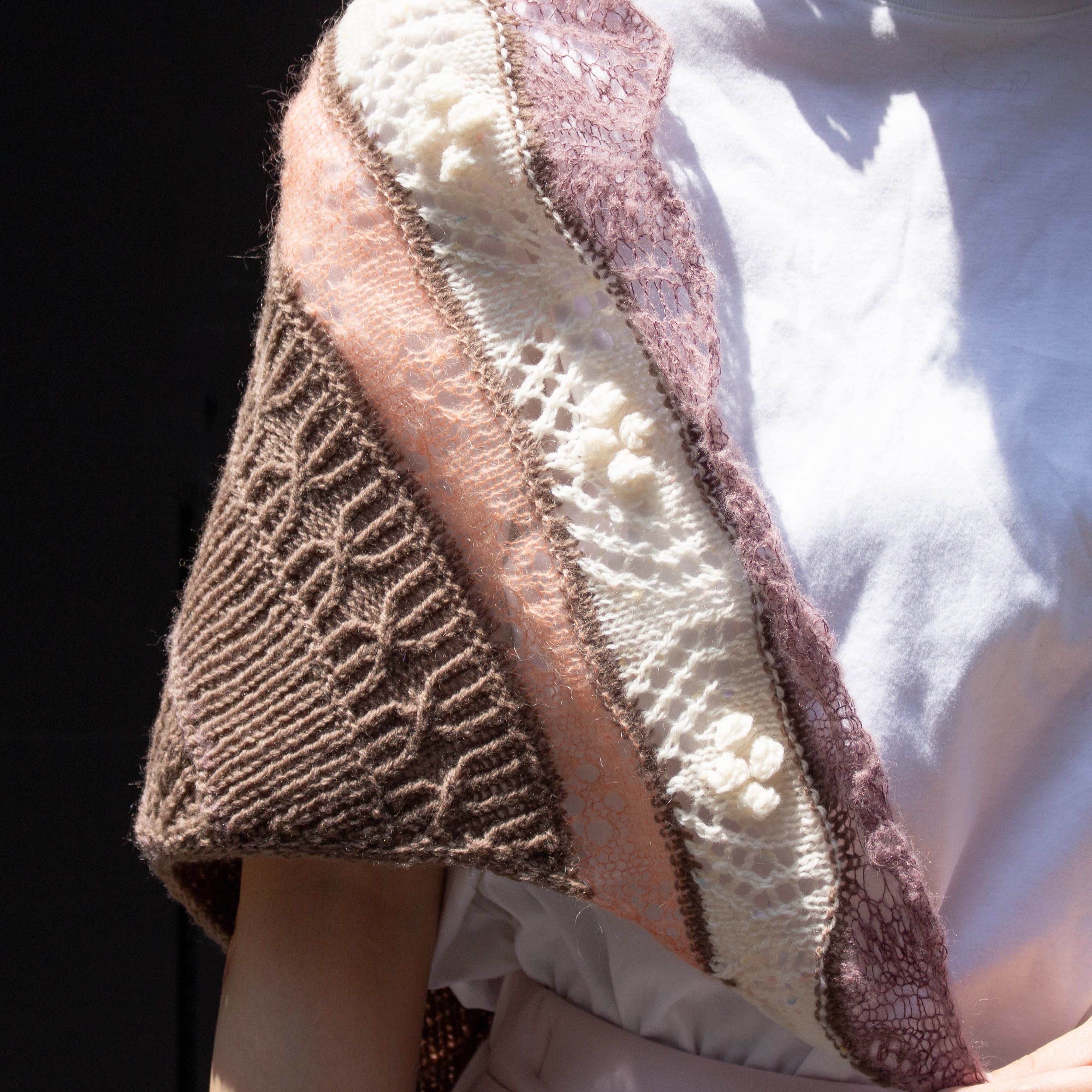 [Kit] Palette Bouquet Shawl Kit by Akane F [WARM]