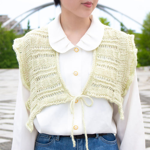WOOJI CLOTH × Tam Tamで編む、Sonnet Shawl キット