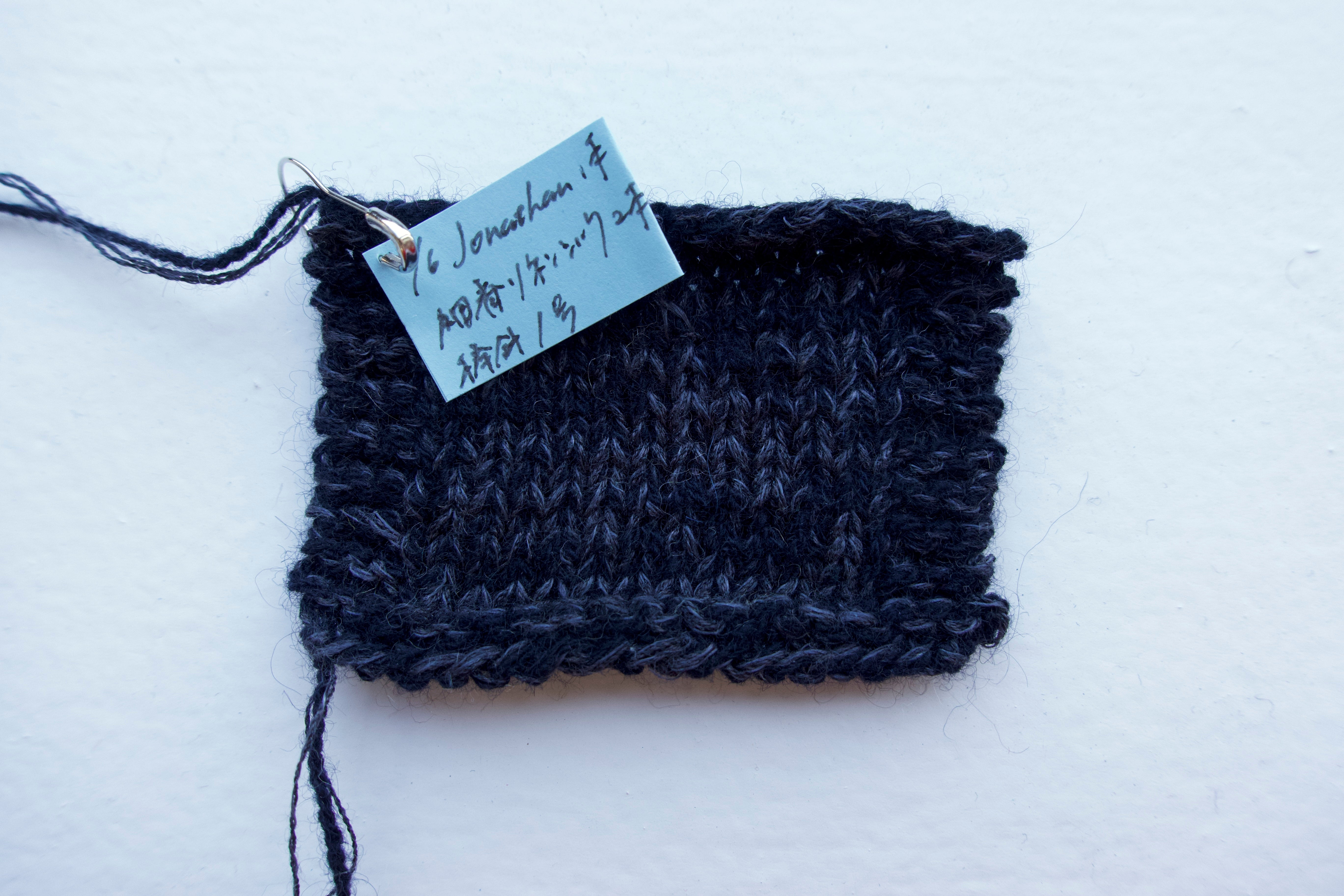 1/6 Jonathan (wool blend) - Navy