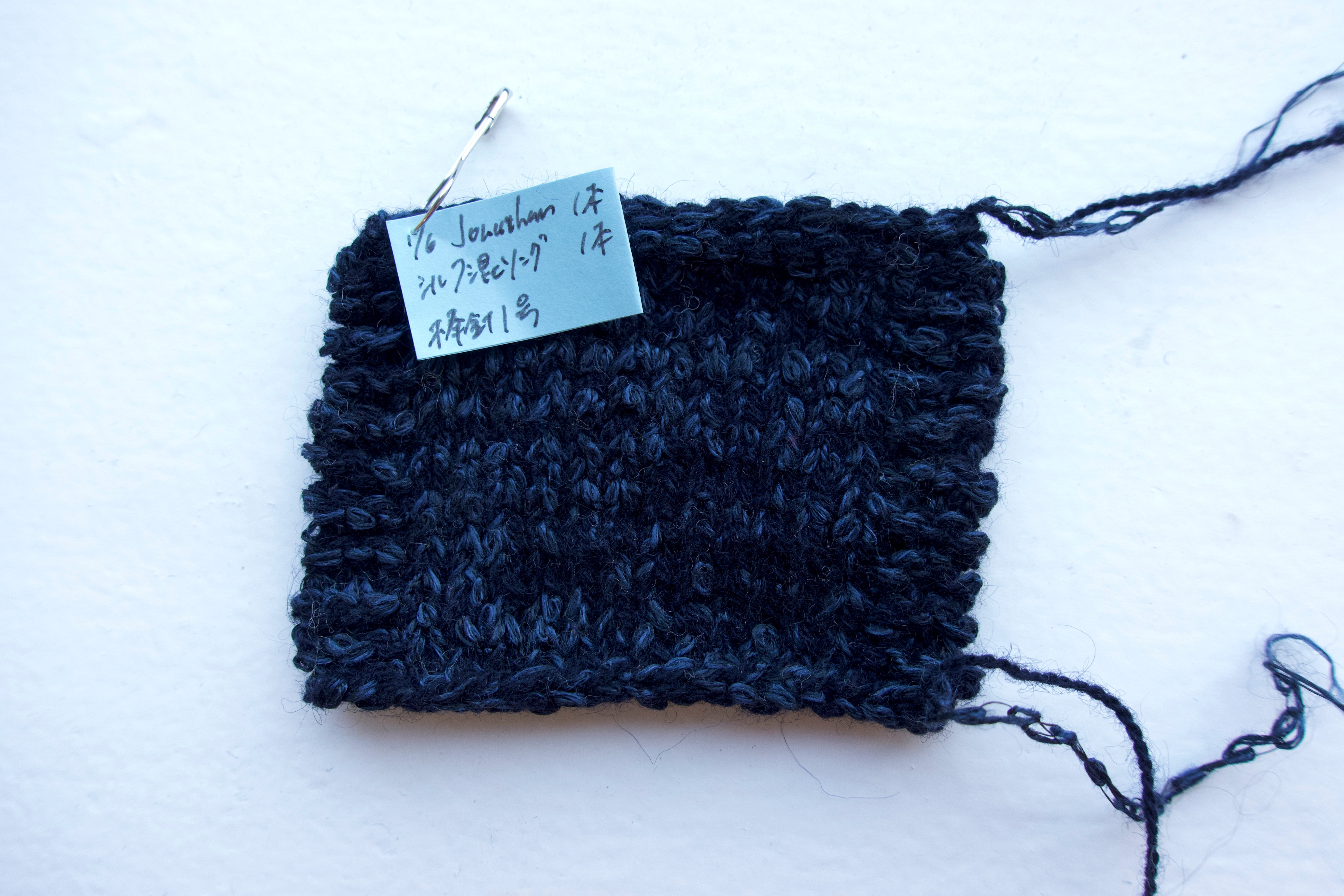 1/6 Jonathan (wool blend) - Navy