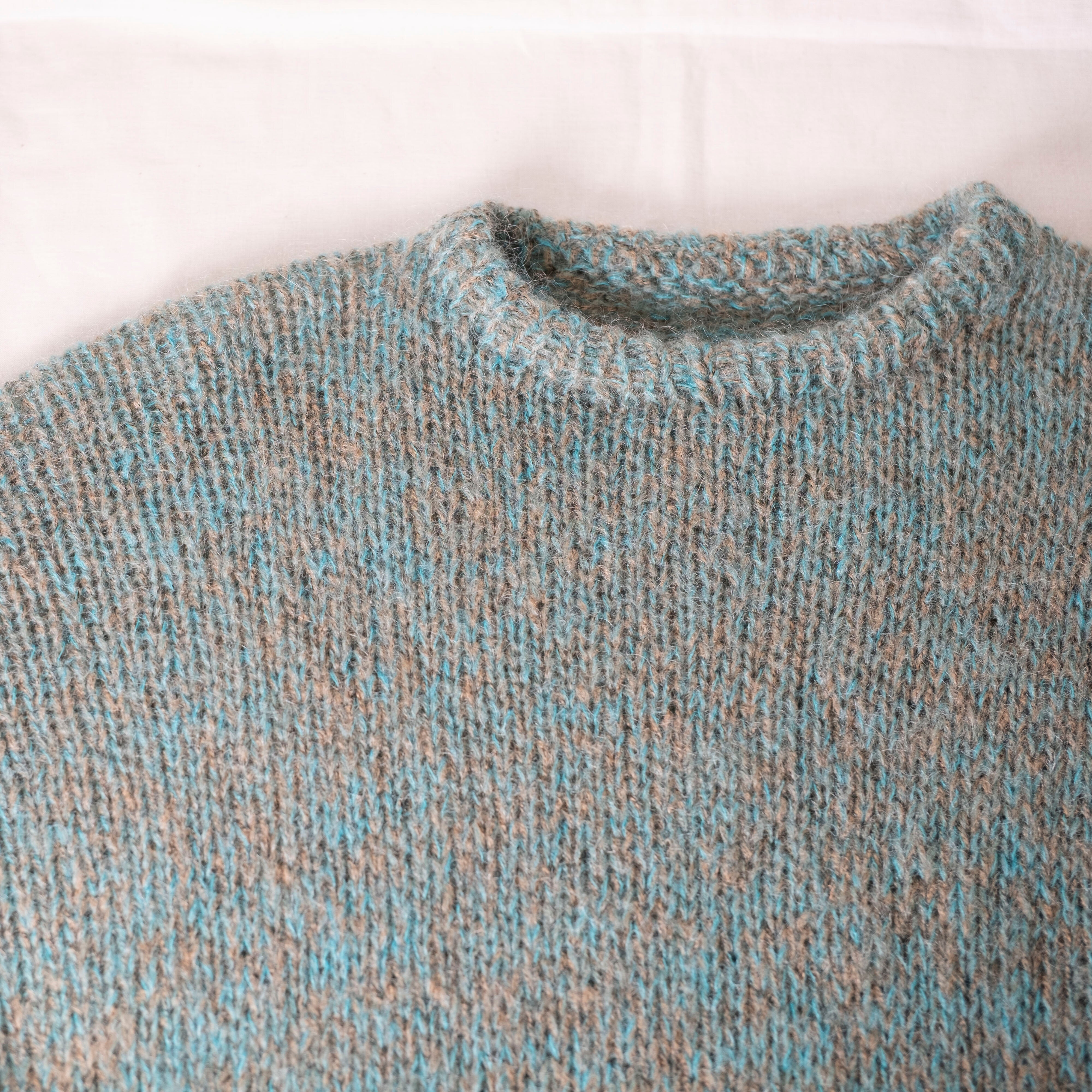 【GIFT🎁】FLUORITE4本で編むざっくり編みのプルオーバーセット