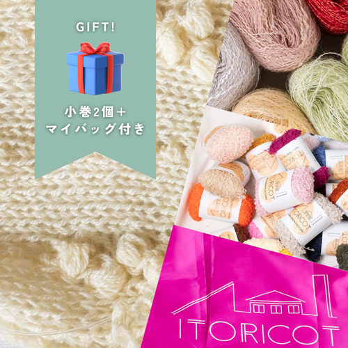 【GIFT🎁】Magnifiqueで編むPumila Shawlセット