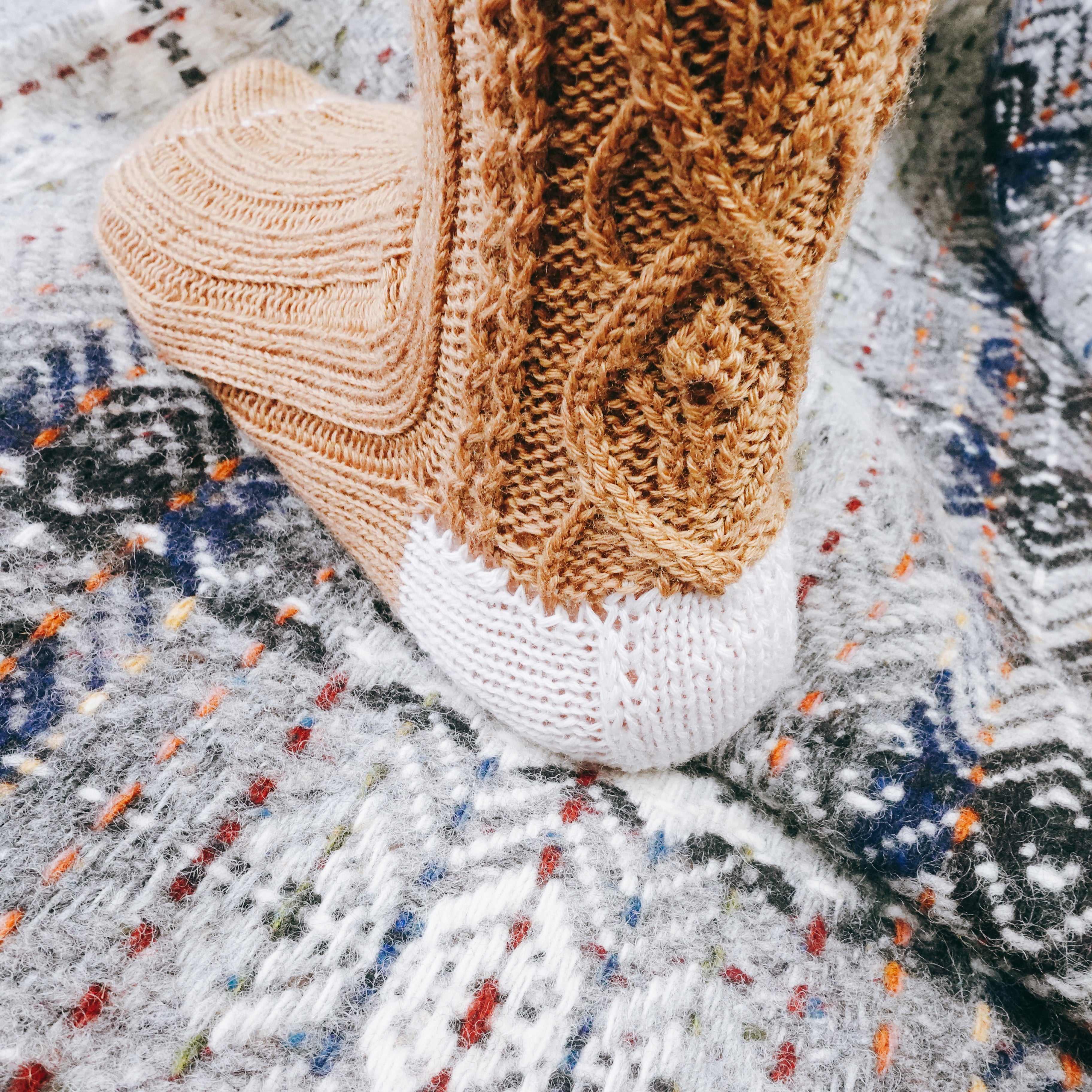 [Socks pattern] Calla Lily &lt;PDF data&gt;