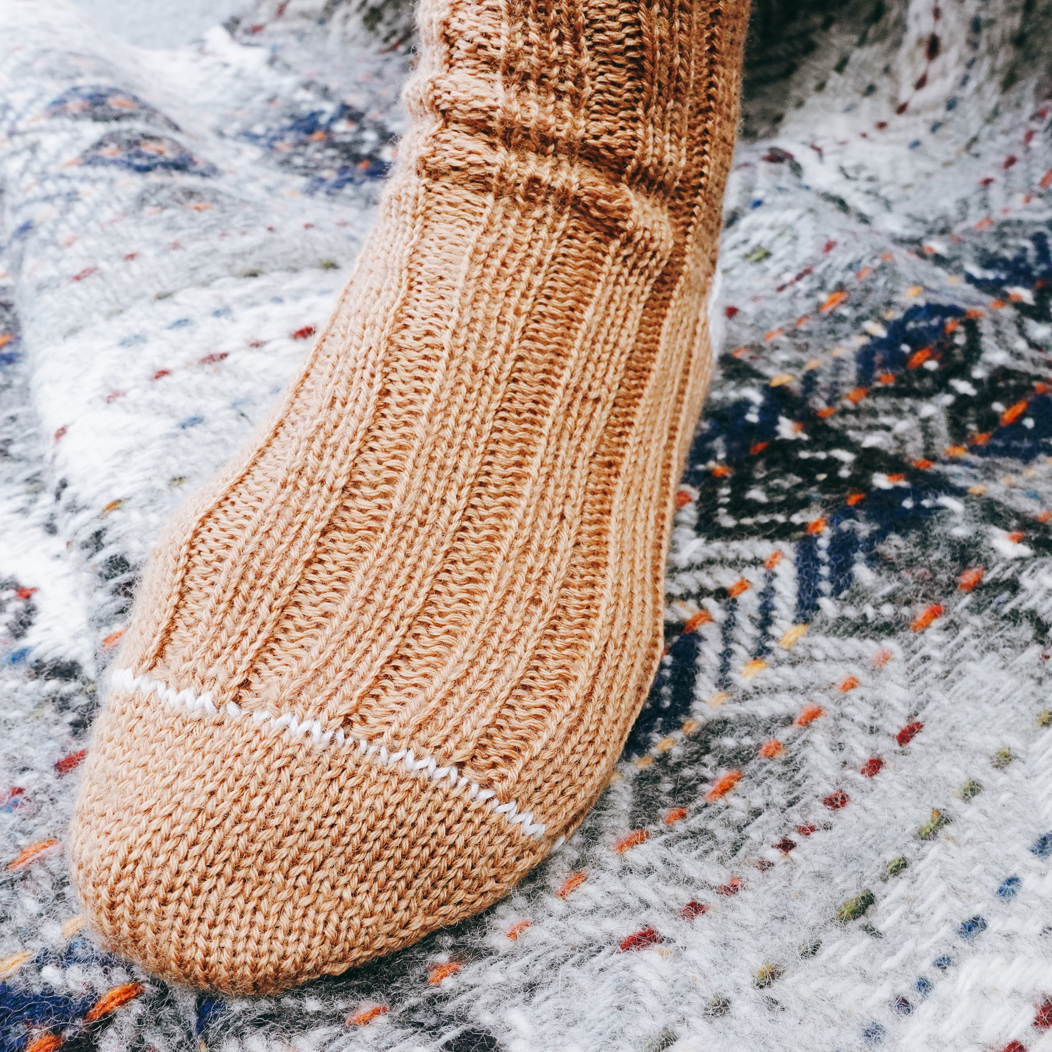 [Socks pattern] Calla Lily &lt;PDF data&gt;